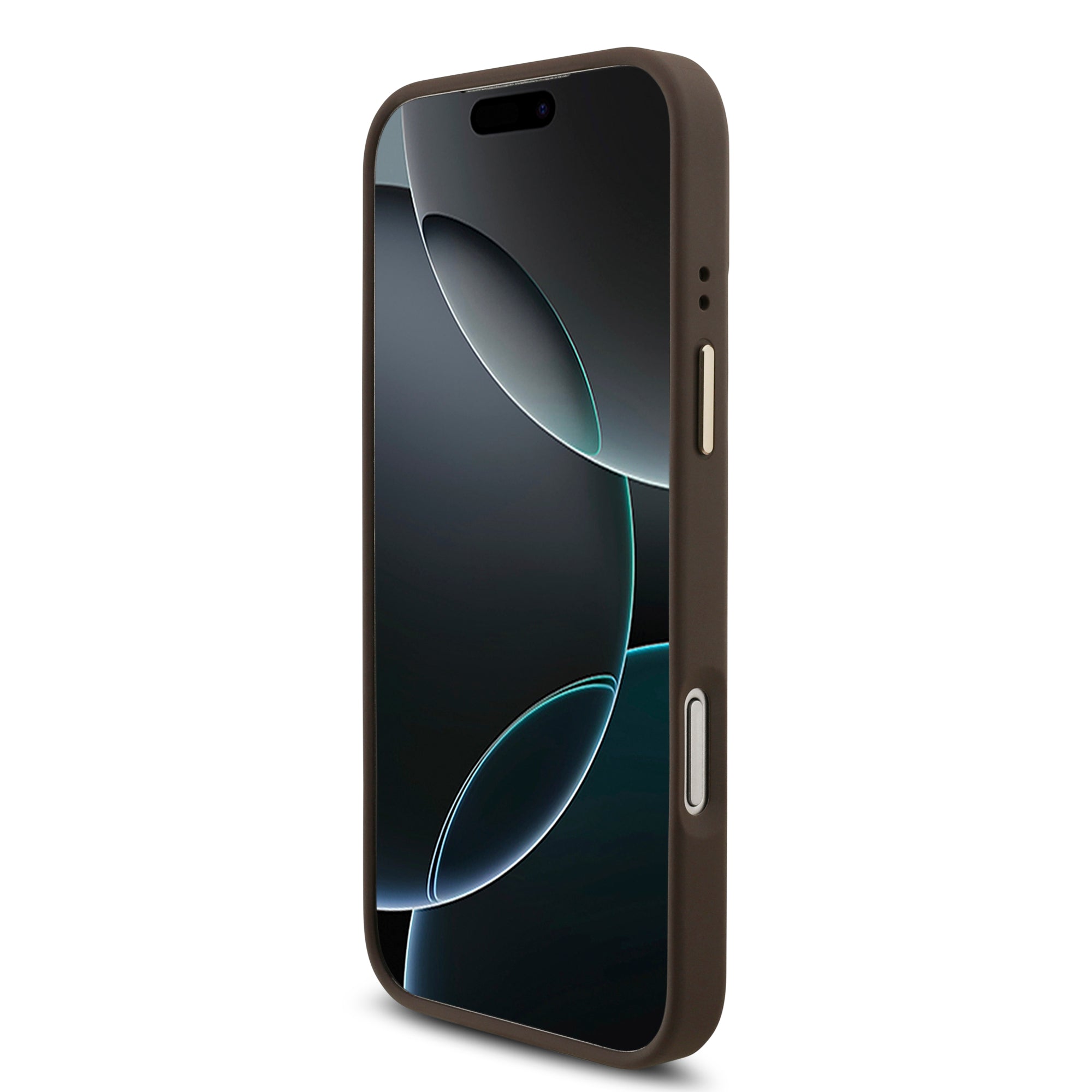 GUESS GUHCP17X4GMGCBR HardaseC 4G PU W/ Big 4G Classic Logo GD Brown iPhone 17 Pro Max