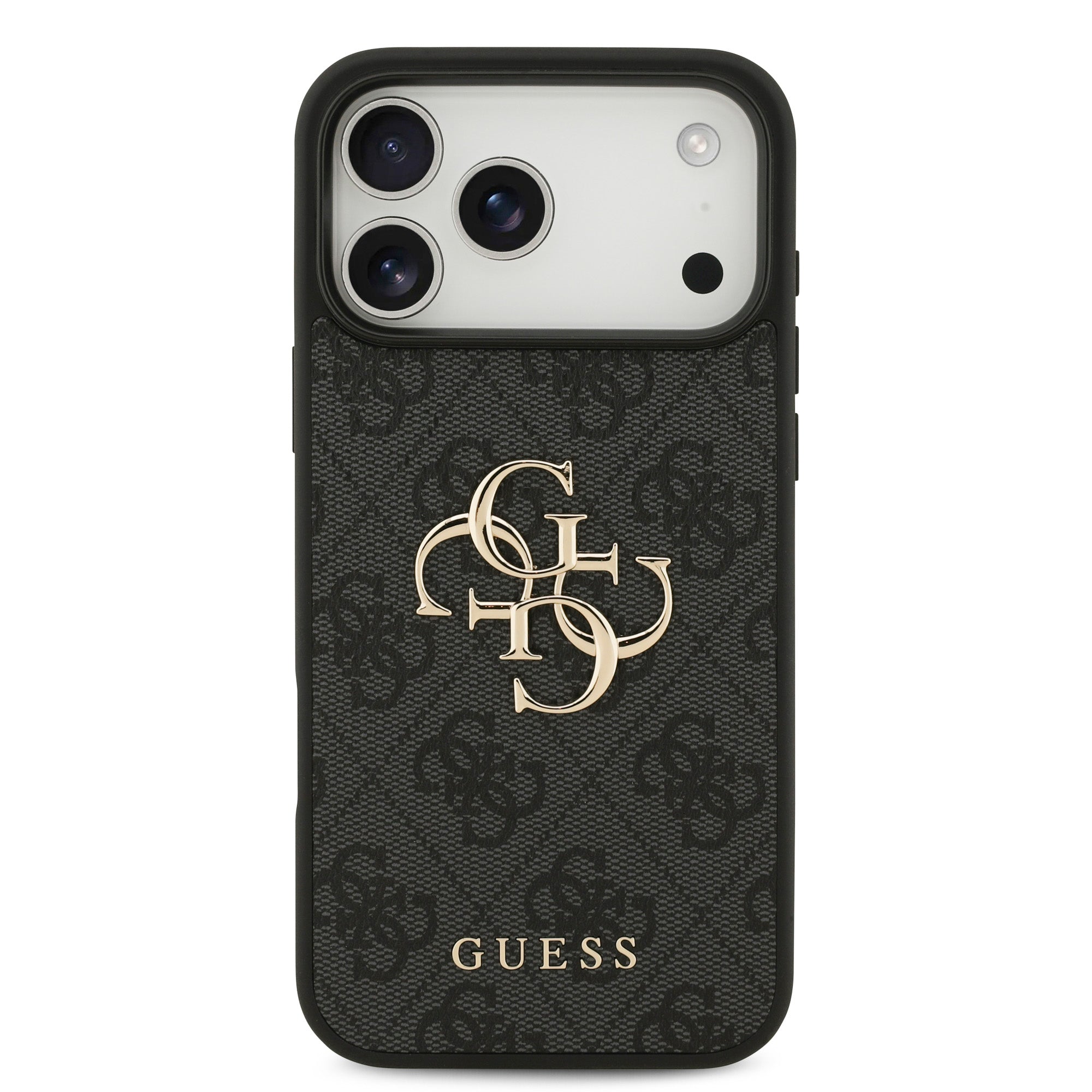 GUESS GUHCP17X4GMGGR HardCase 4G PU Big Logo Black iPhone 17 Pro Max
