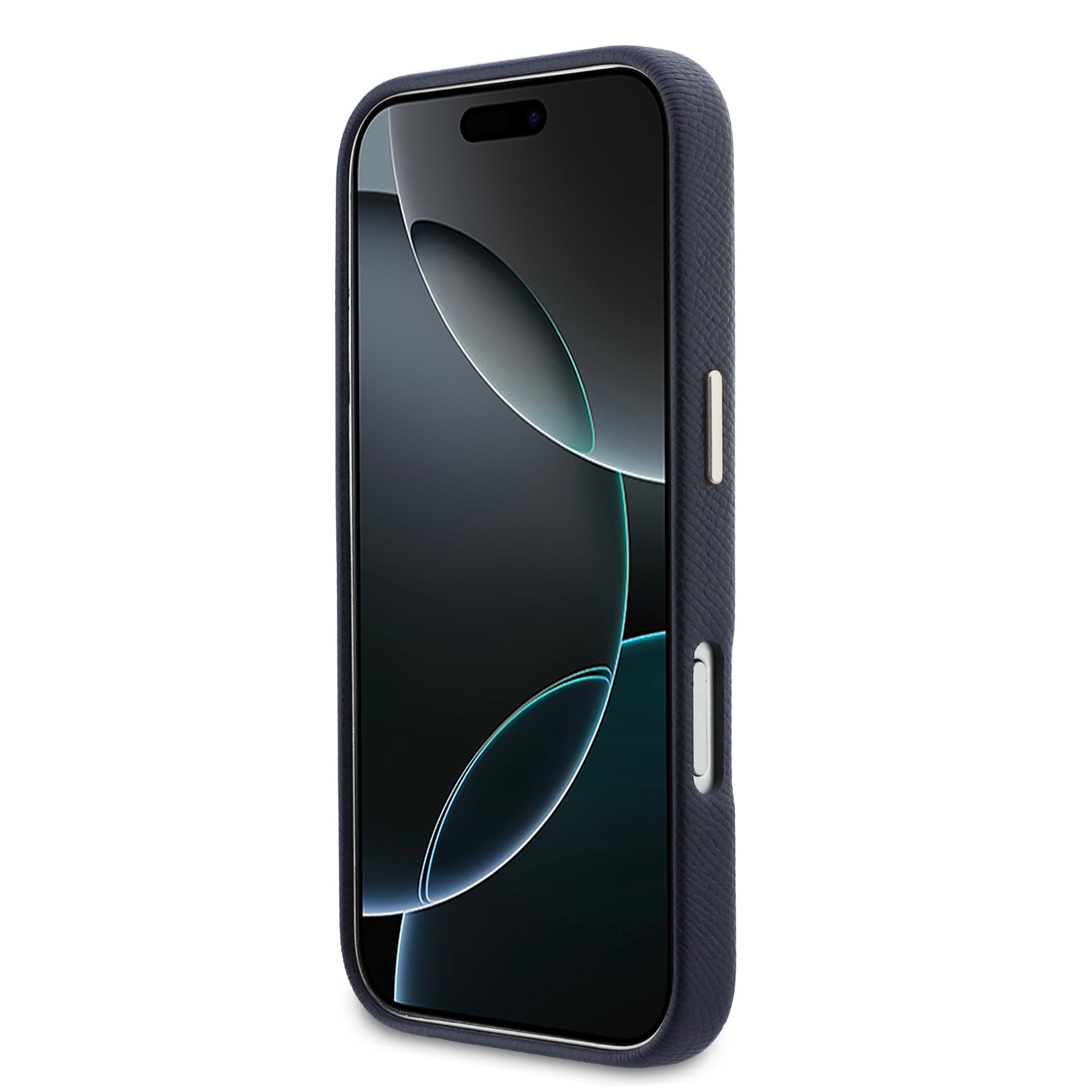 Guess GUHCP17X5PS4RGGB HardCase PU FW Resin Logo Blue for iPhone 17 Pro Max