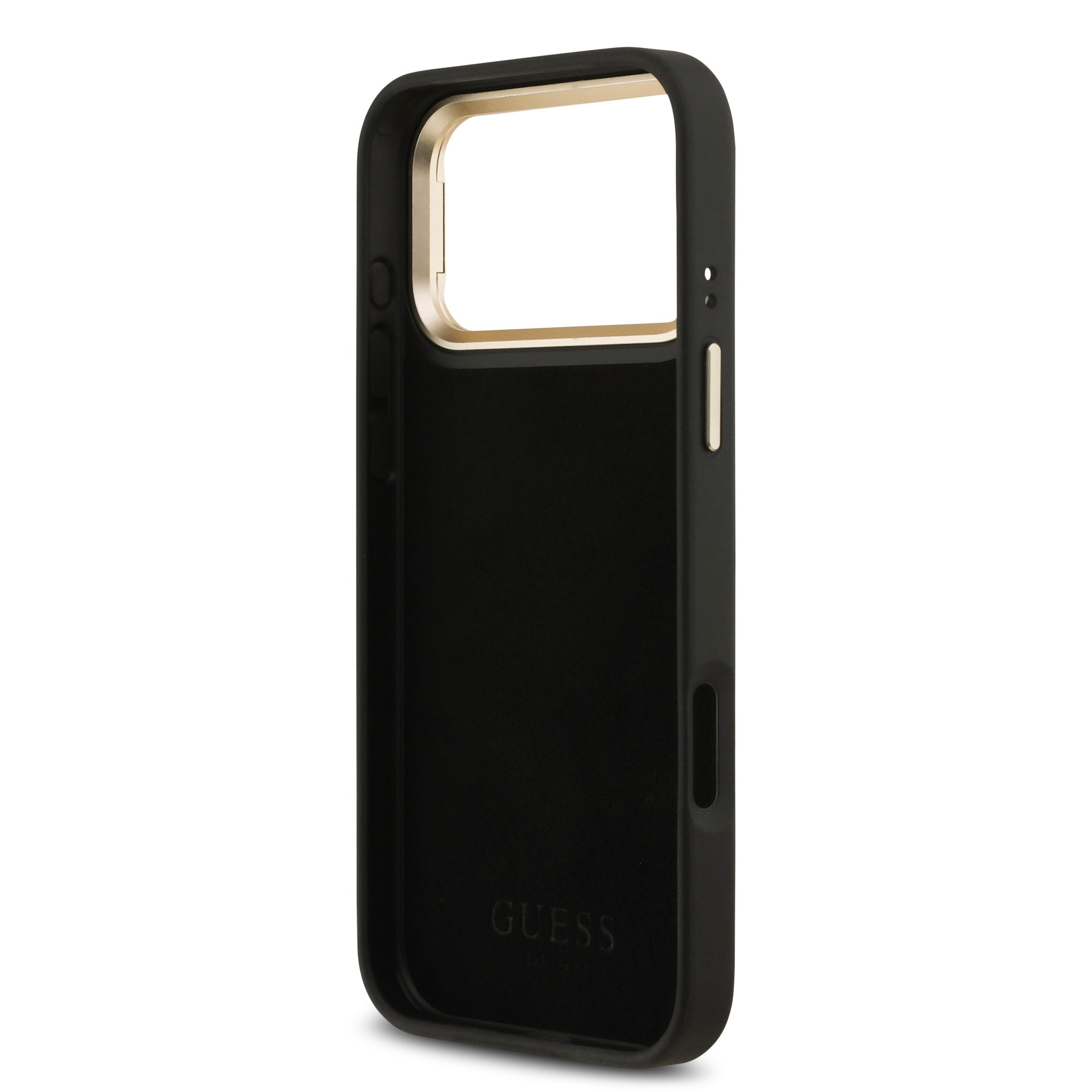 GUESS GUHCP17XPCS4GP4K HardCase 4G PU W/ Big 4G Classic Logo & Stand Camera Black iPhone 17 Pro Max