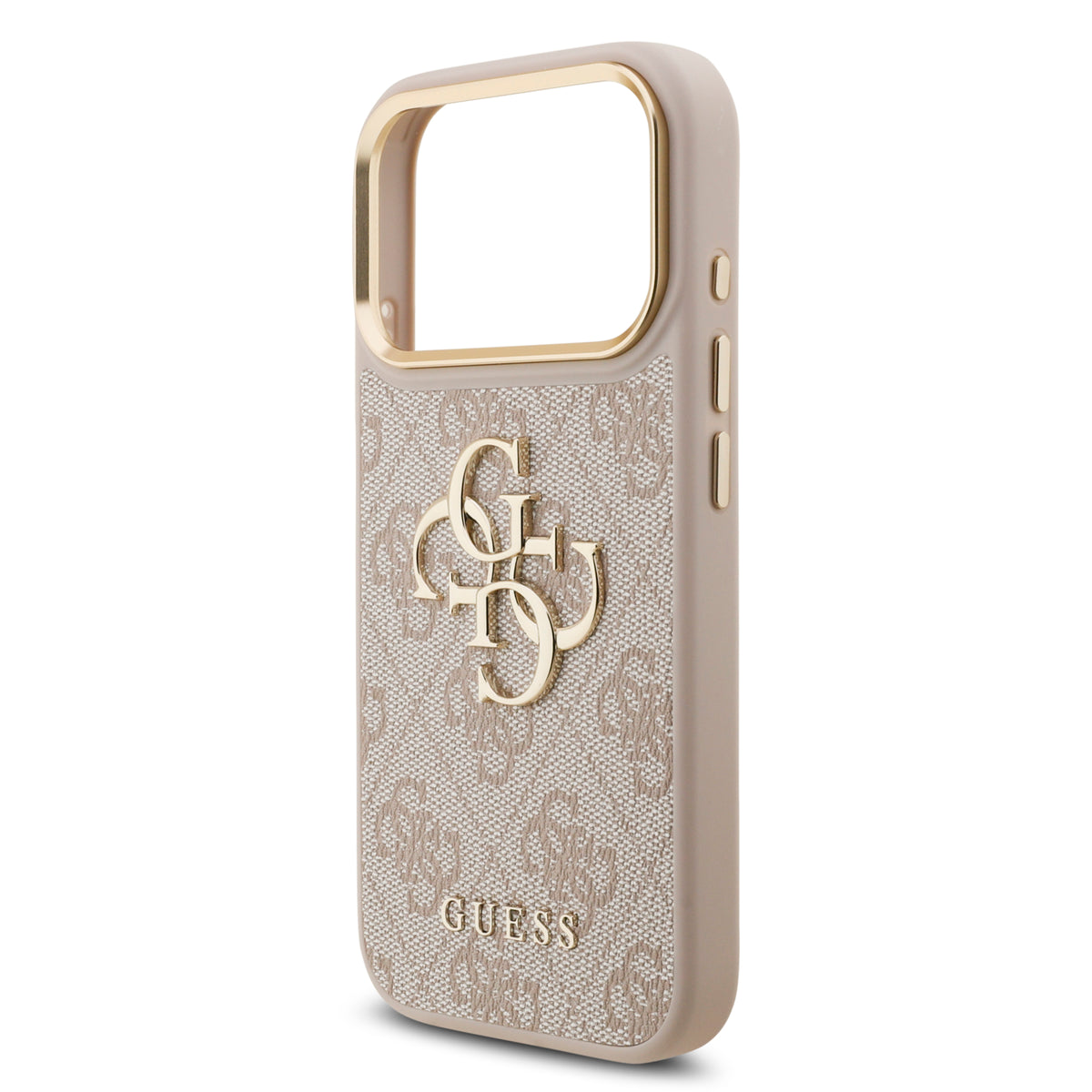 Guess GUHCP18L4GMGCPI 4G Big 4G Classic Logo for iPhone 18 pro / iPhone 17 Pro pink gold