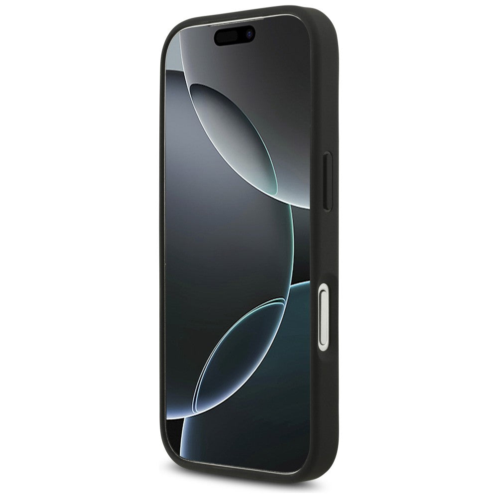 GUESS GUHCP18L4GMGGR HardCase 4G PU Big Logo iPhone 18 Pro / iPhone 17 Pro Black