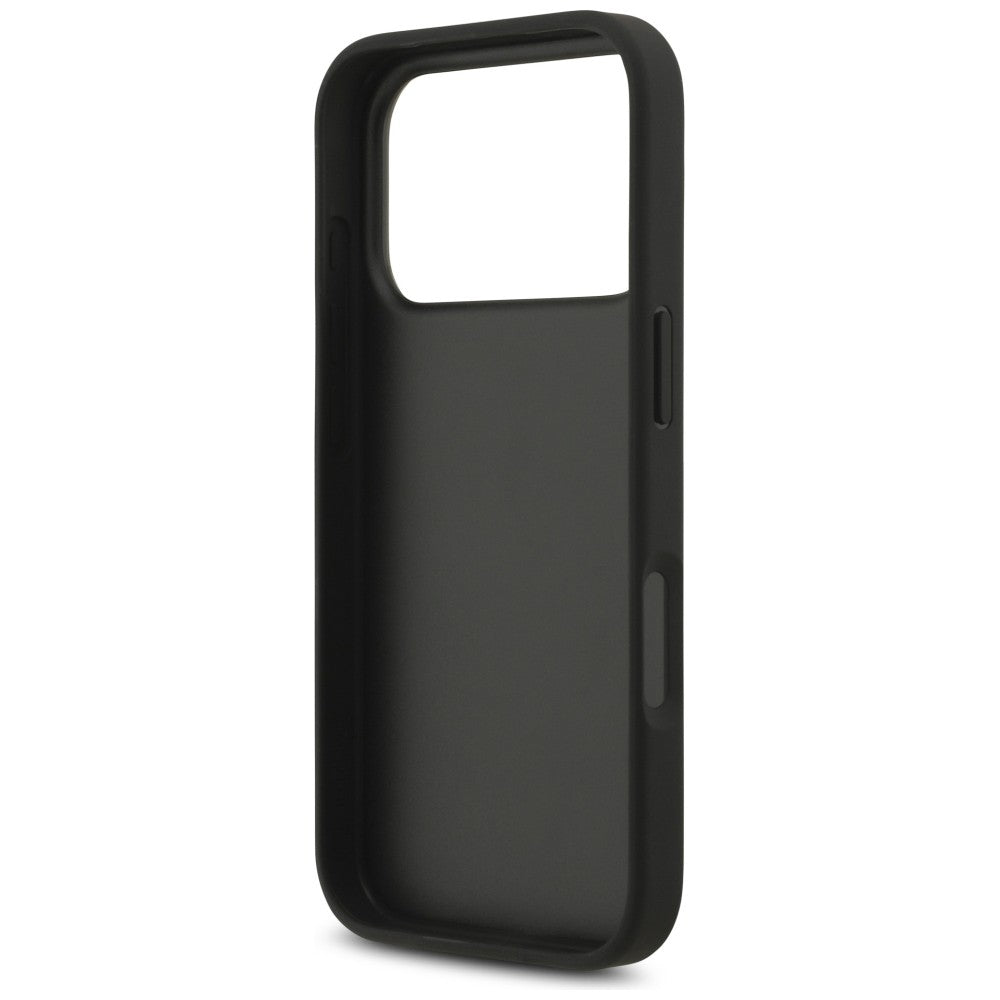 GUESS GUHCP18L4GMGGR HardCase 4G PU Big Logo iPhone 18 Pro / iPhone 17 Pro Black