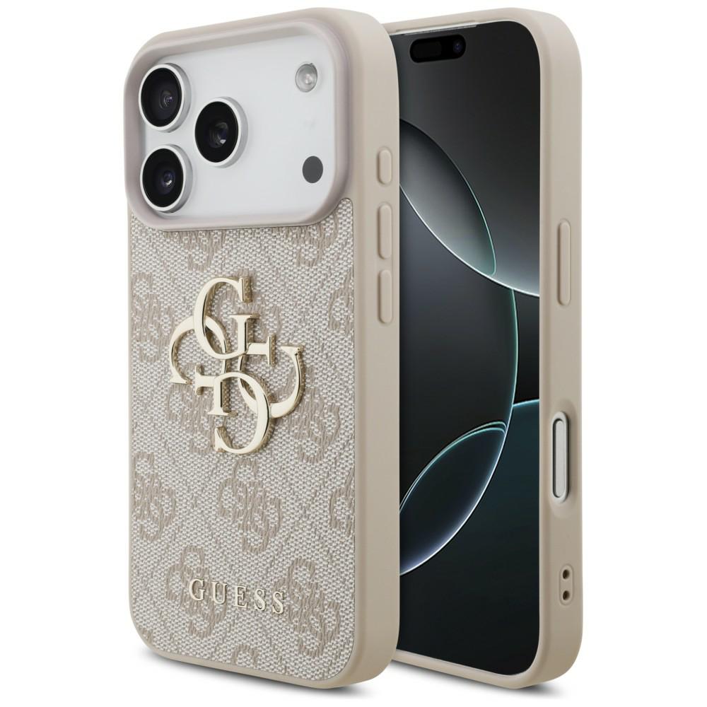 GUESS GUHCP18X4GMGPI HardCase 4G PU Big Logo iPhone 18 Pro Max / iPhone 17 Pro Max Pink