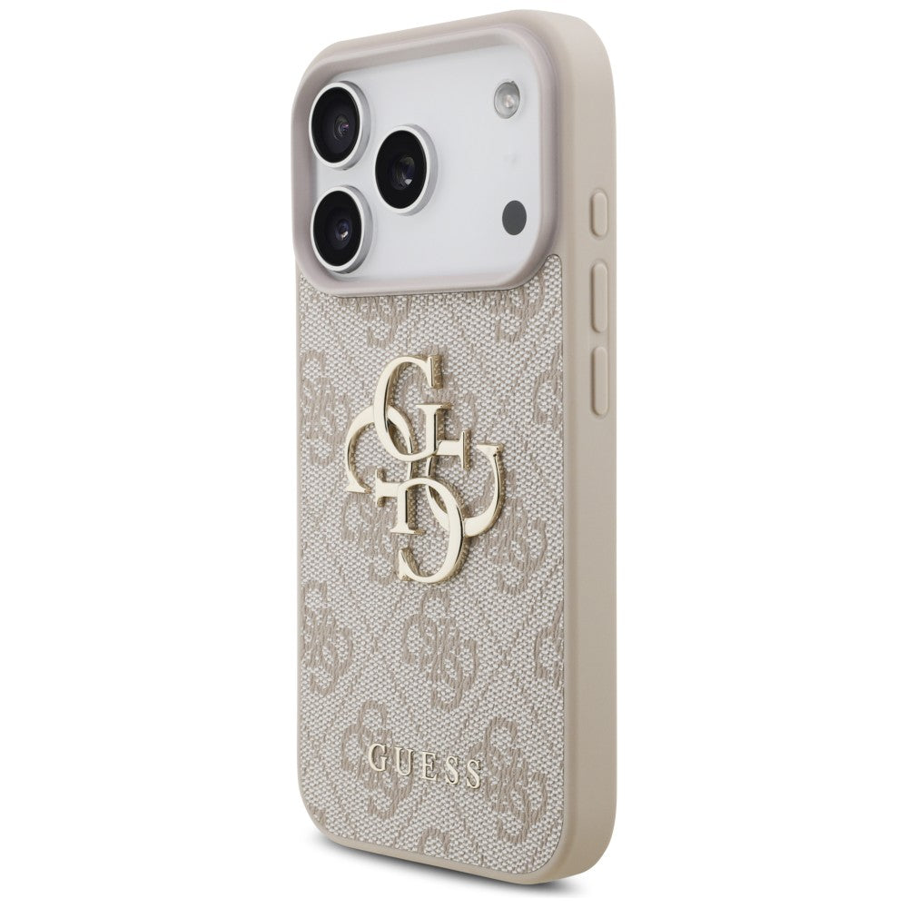 GUESS GUHCP18X4GMGPI HardCase 4G PU Big Logo iPhone 18 Pro Max / iPhone 17 Pro Max Pink