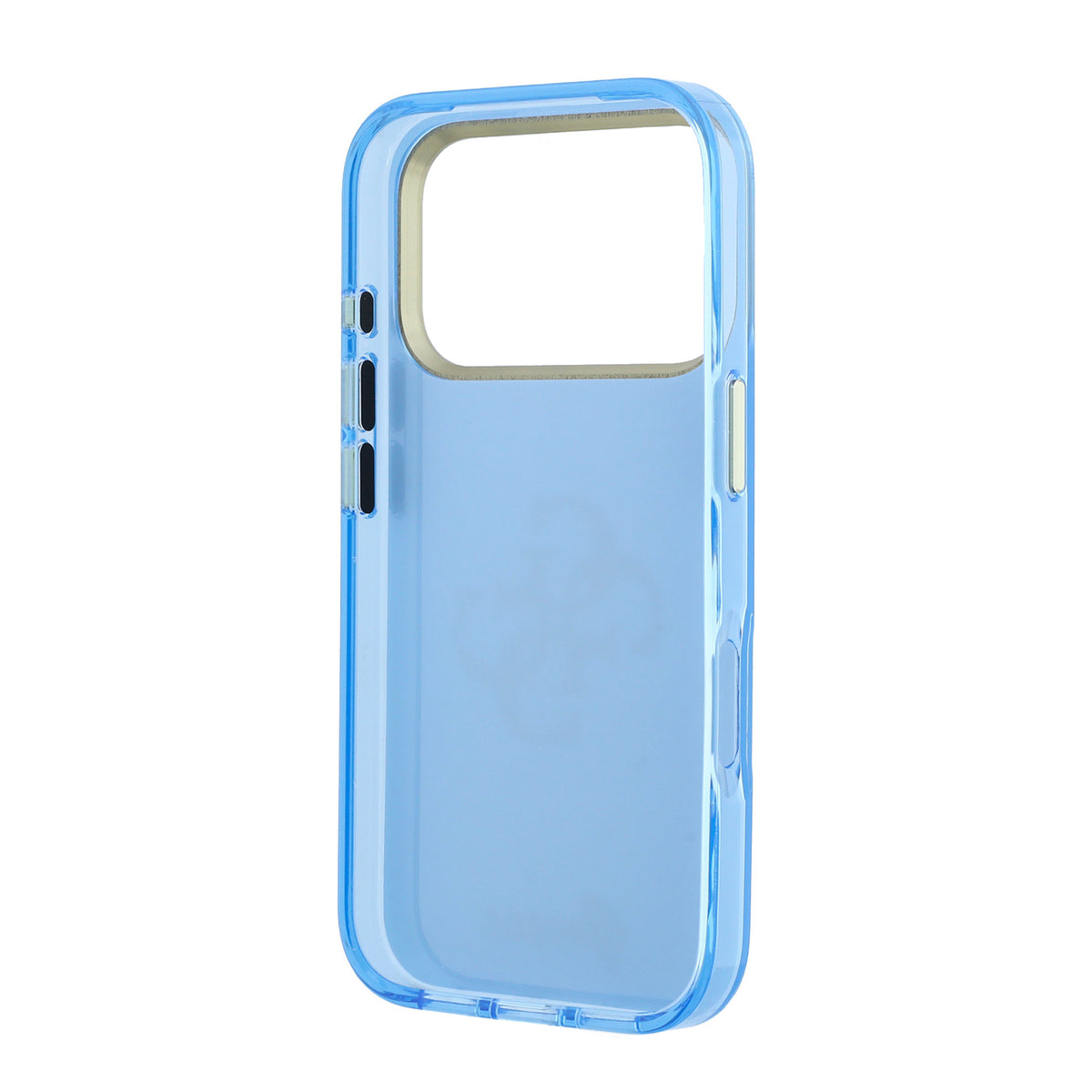 Guess GUHCP18L5HC4MLSL IML 4G Script Metal For iPhone 18 Pro / 17 Pro Light Blue
