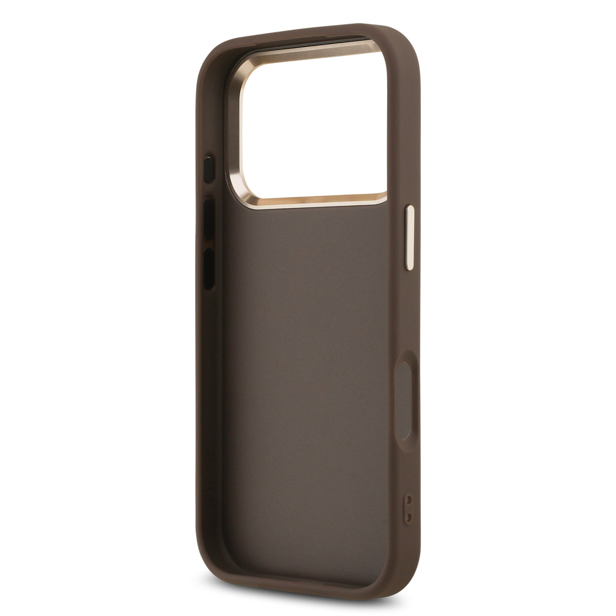 Guess GUHCP18L4GMGCBR 4G Big 4G Classic Logo for iPhone 18 Pro / iPhone 17 Pro brown gold