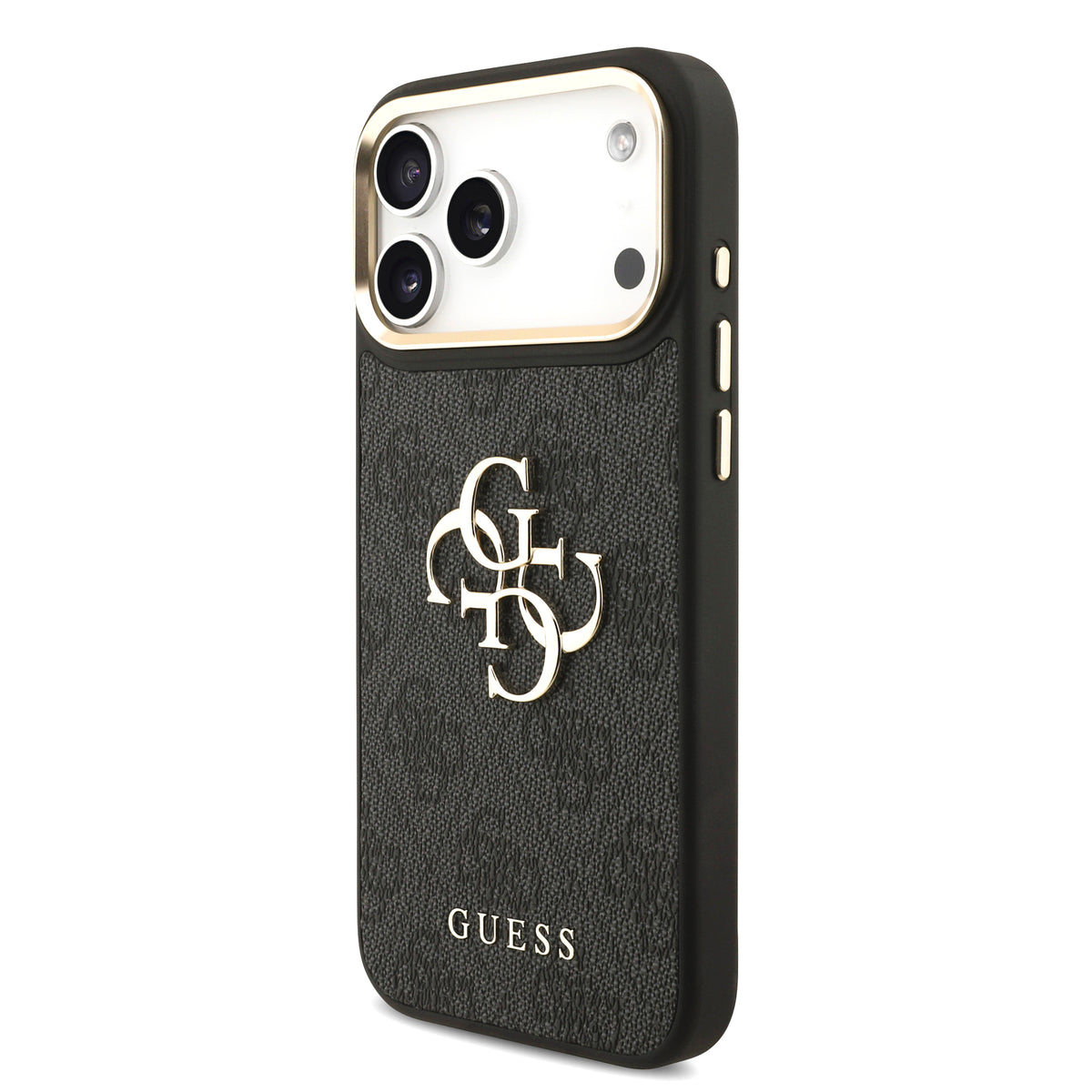 Guess GUHCP18X4GMGCGR 4G Big 4G Classic Logo for iPhone 18 Pro Max / iPhone 17 Pro Max black gold