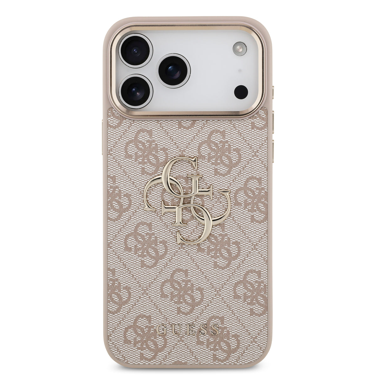 Guess GUHCP18X4GMGCPI 4G Big 4G Classic Logo for iPhone 18 Pro Max / iPhone 17 Pro Max pink gold