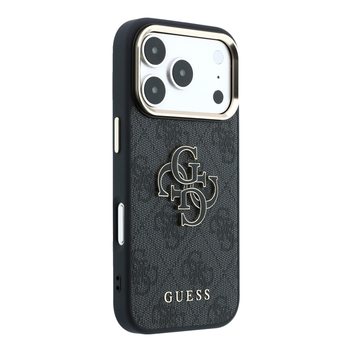 Guess GUHCP18X6P4SRMLK 4G & Big Resin Logo for iPhone 18 Pro Max / iPhone 17 Pro Max black