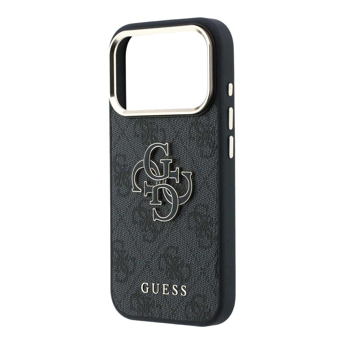 Guess GUHCP18X6P4SRMLK 4G & Big Resin Logo for iPhone 18 Pro Max / iPhone 17 Pro Max black