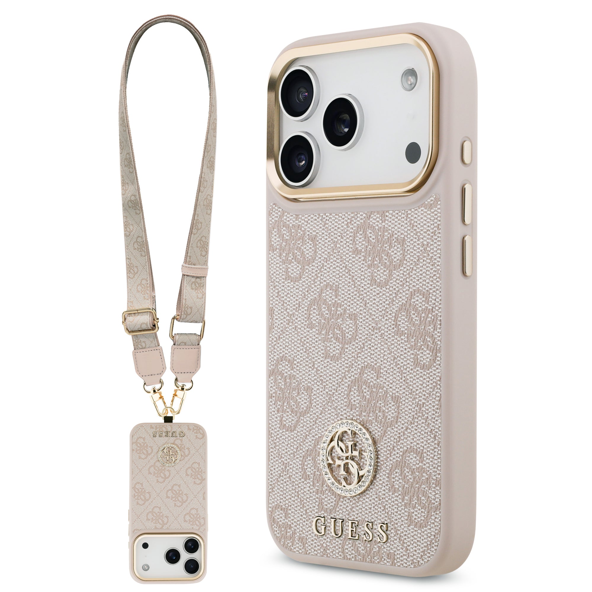Guess GUHMP17LP4G4DCSP CASE For iPhone17 Pro