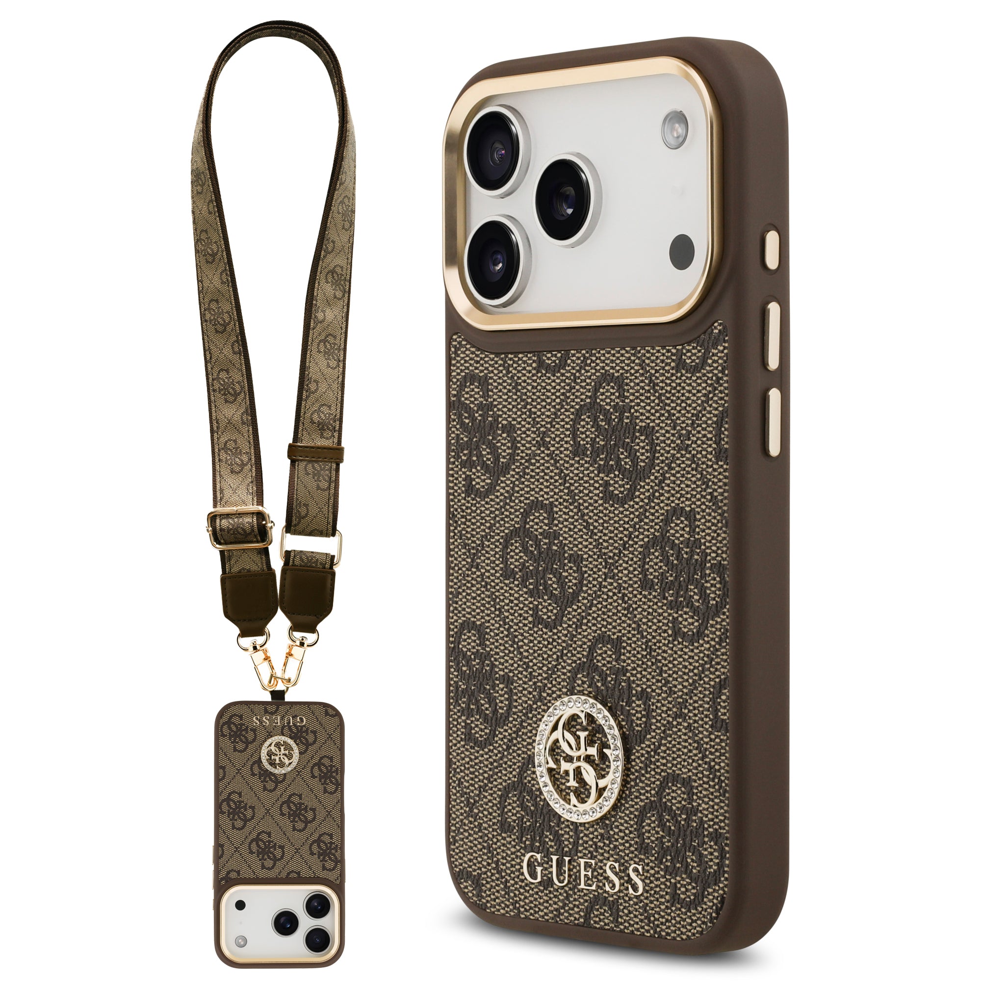 Guess GUHMP17LP4G4DCSW CASE For iPhone17 Pro