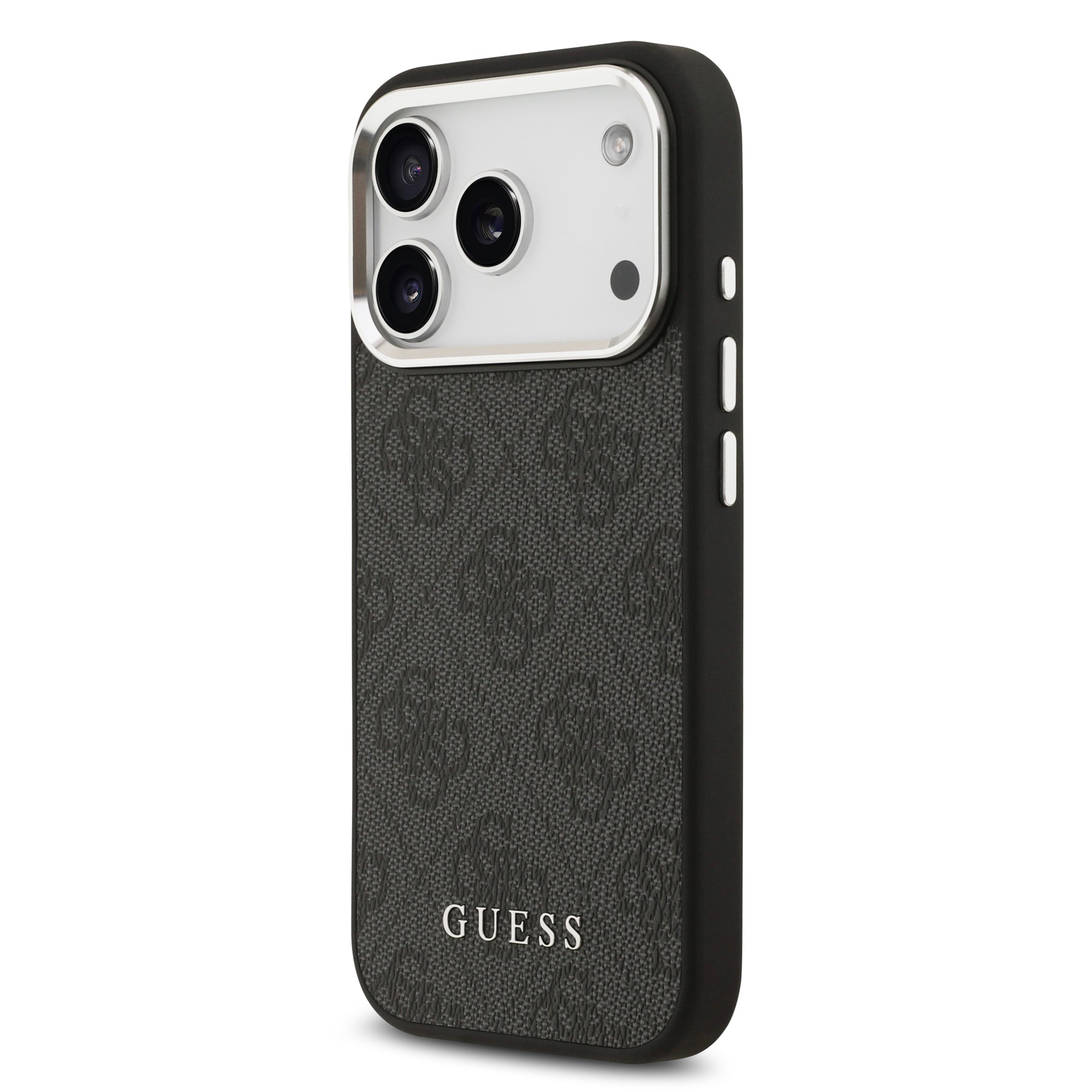 GUESS GUHMP17XP4GSSMCK Hardcase MagSafe 4G PU W/ Classic Logo Black iPhone 17 Pro Max