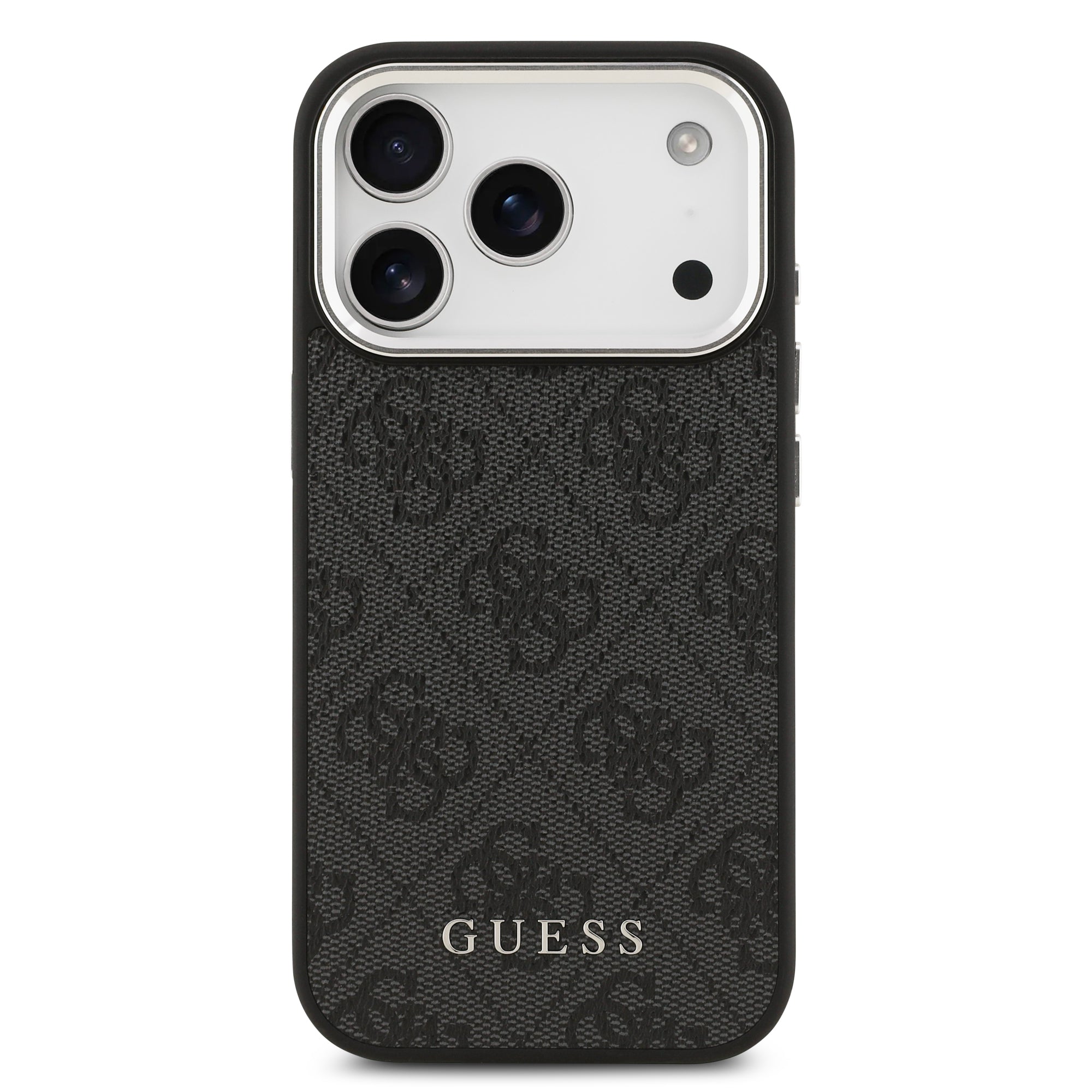 GUESS GUHMP17XP4GSSMCK Hardcase MagSafe 4G PU W/ Classic Logo Black iPhone 17 Pro Max