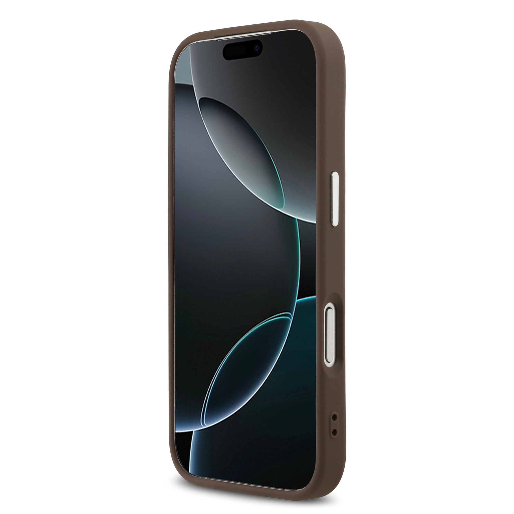 GUESS GUHMP17LP4TSRCMW HardCaseC MagSafe 4G PU W/ Triangle Logo SL Brown iPhone 17 Pro