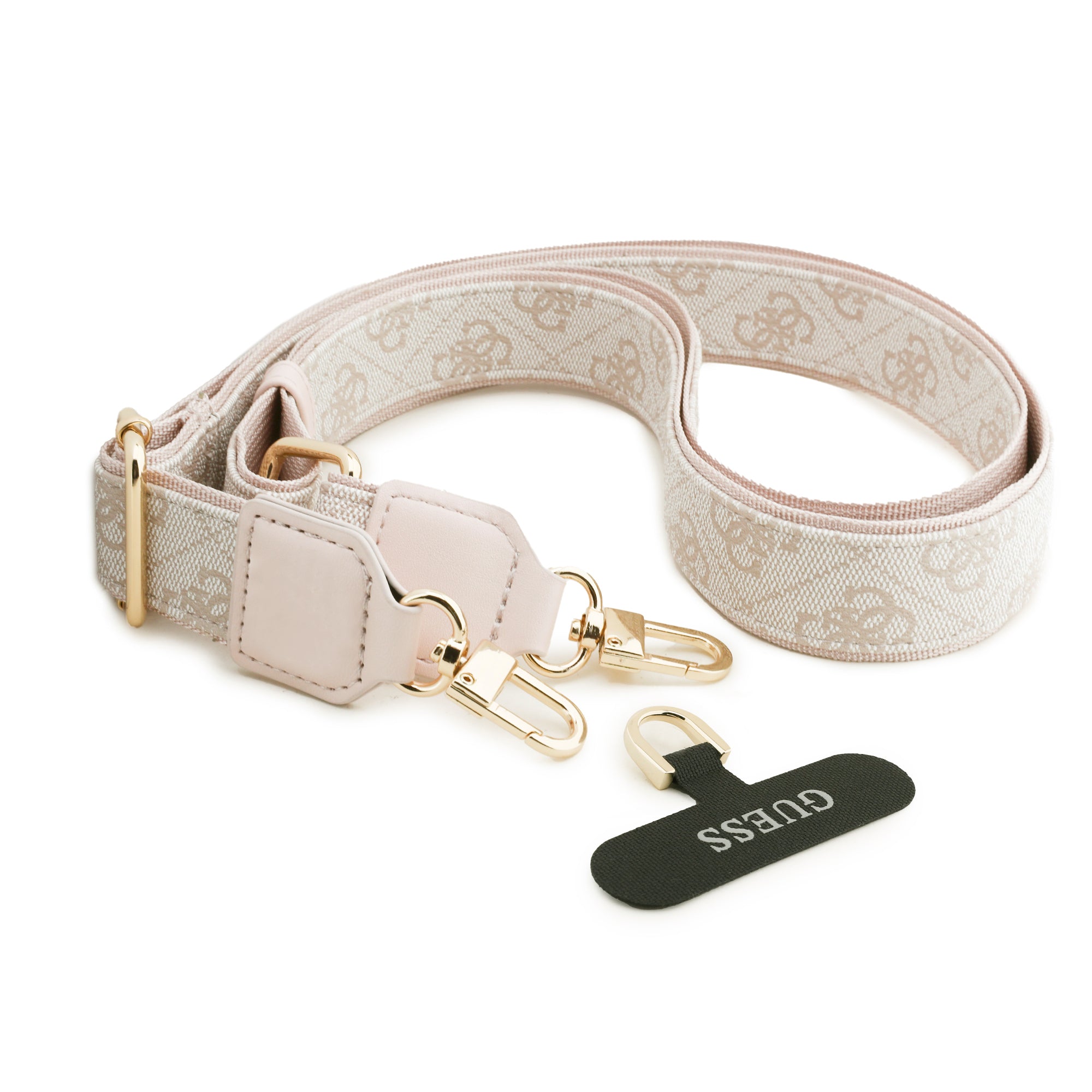 GUESS GUHMP17MP4G4DCSP HardCase MagSafe 4G PU W/ Strass Logo & Big Strap Metal Buttons Pink iPhone 17 Air