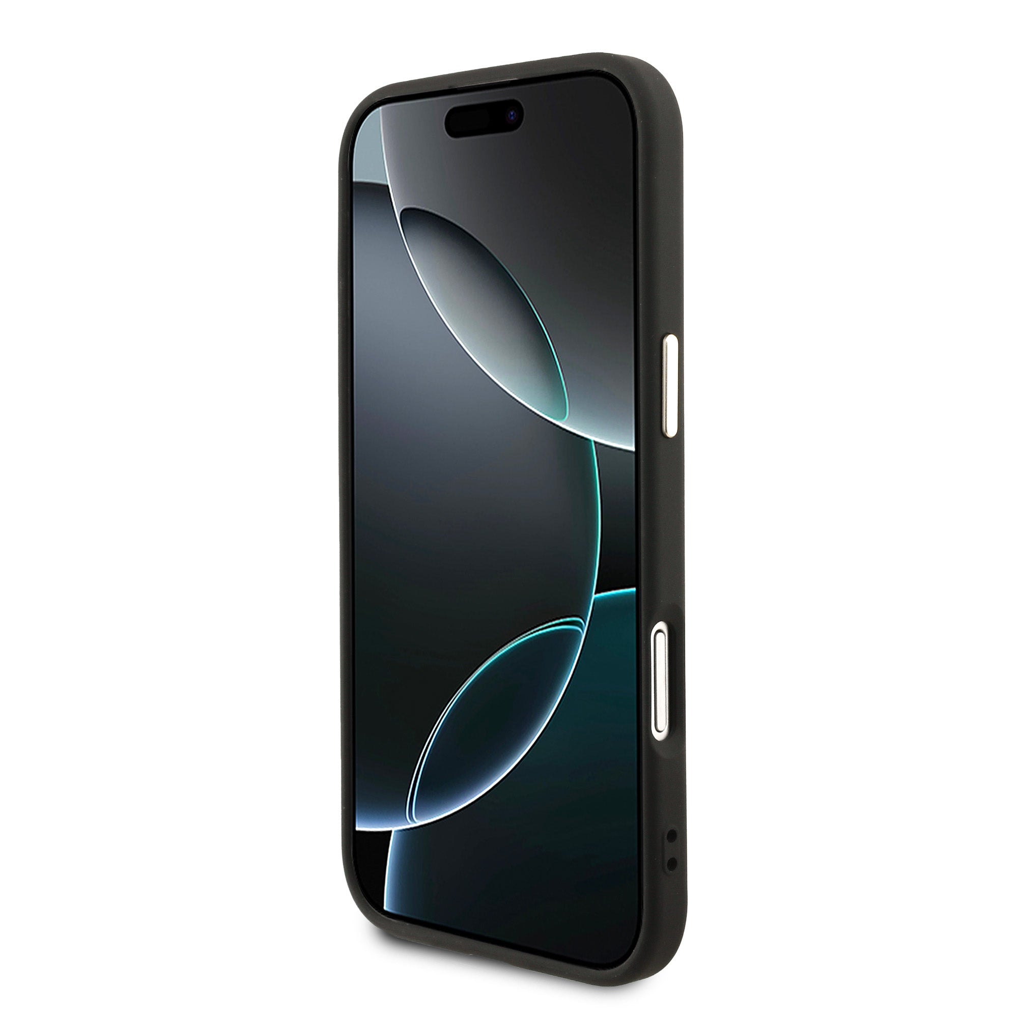 GUESS GUHMP17MP4GTDGMK HardCase MagSafe 4G PU W/ Triangle Logo GD Black iPhone 17 Air