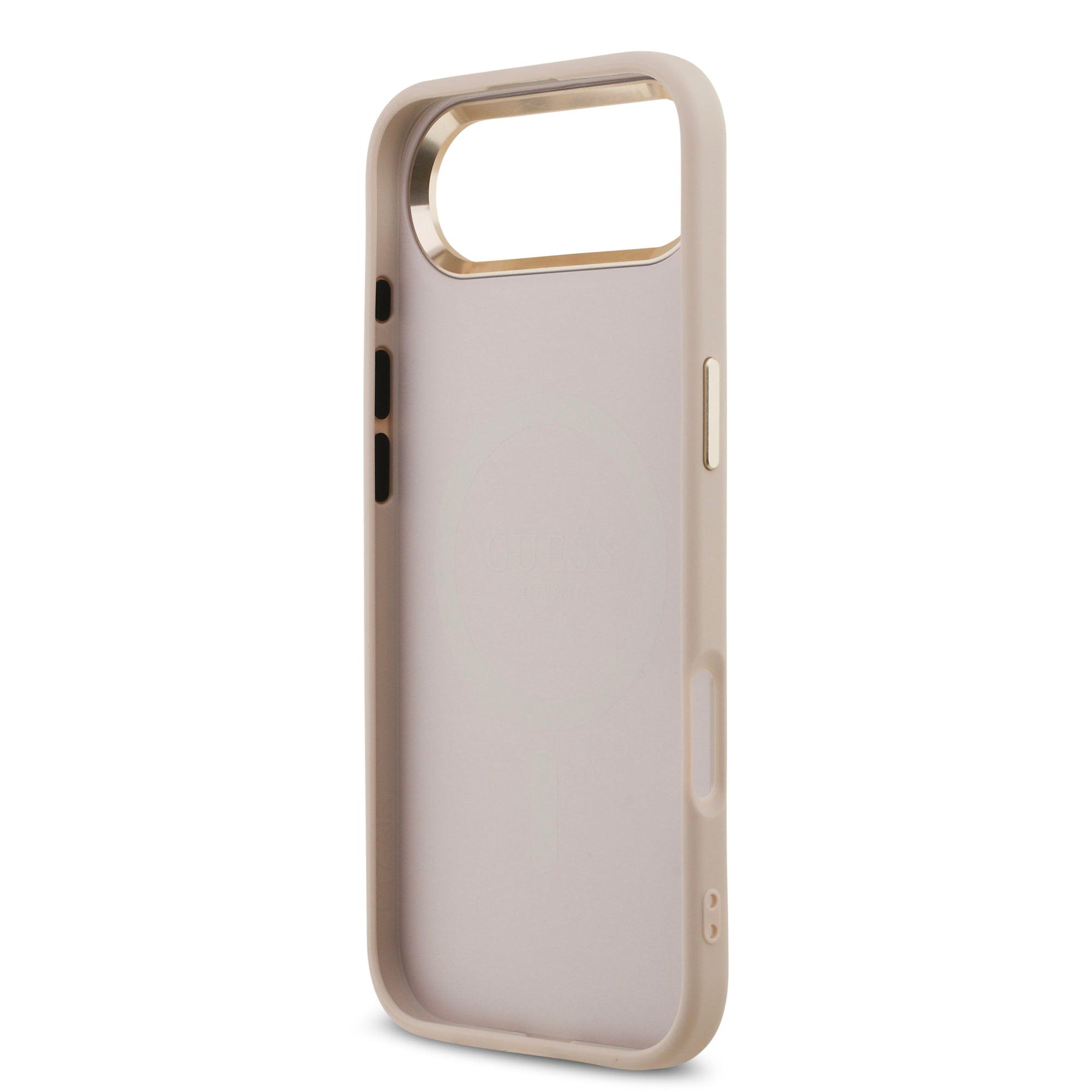 GUESS GUHMP17MP4GTDGMP HardCase MagSafe 4G PU W/ Triangle Logo GD Pink iPhone 17 Air