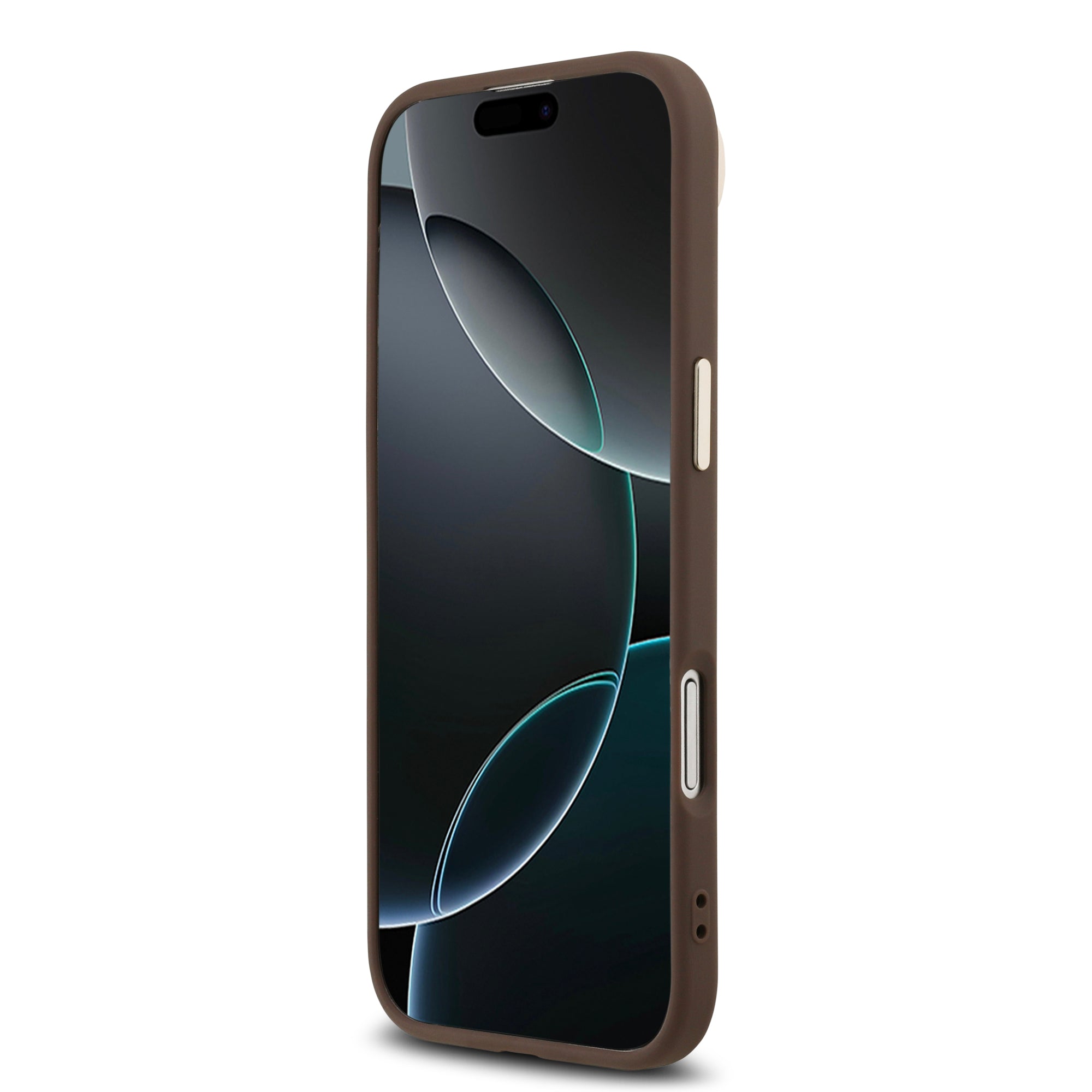 GUESS GUHMP17MP4GTDGMW HardCase MagSafe 4G PU W/ Triangle Logo GD Brown iPhone 17 Air