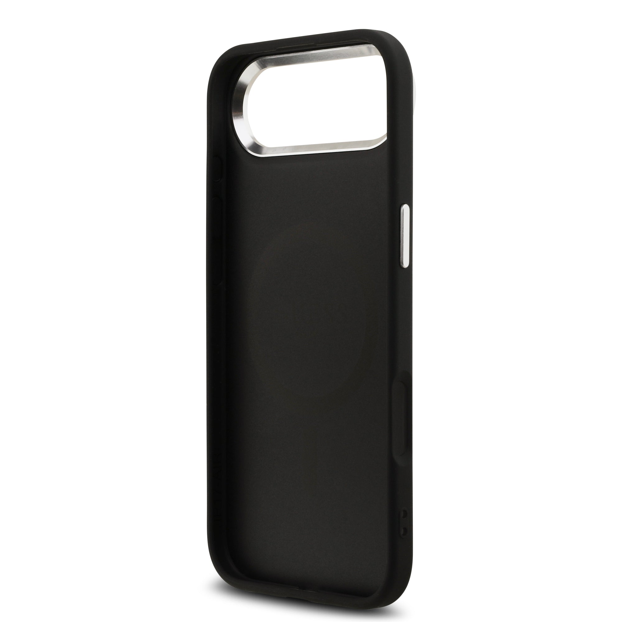 GUESS GUHMP17MPFGTSCMK HardCase MagSafe PU Glitter W/ Triangle Logo Black iPhone 17 Air