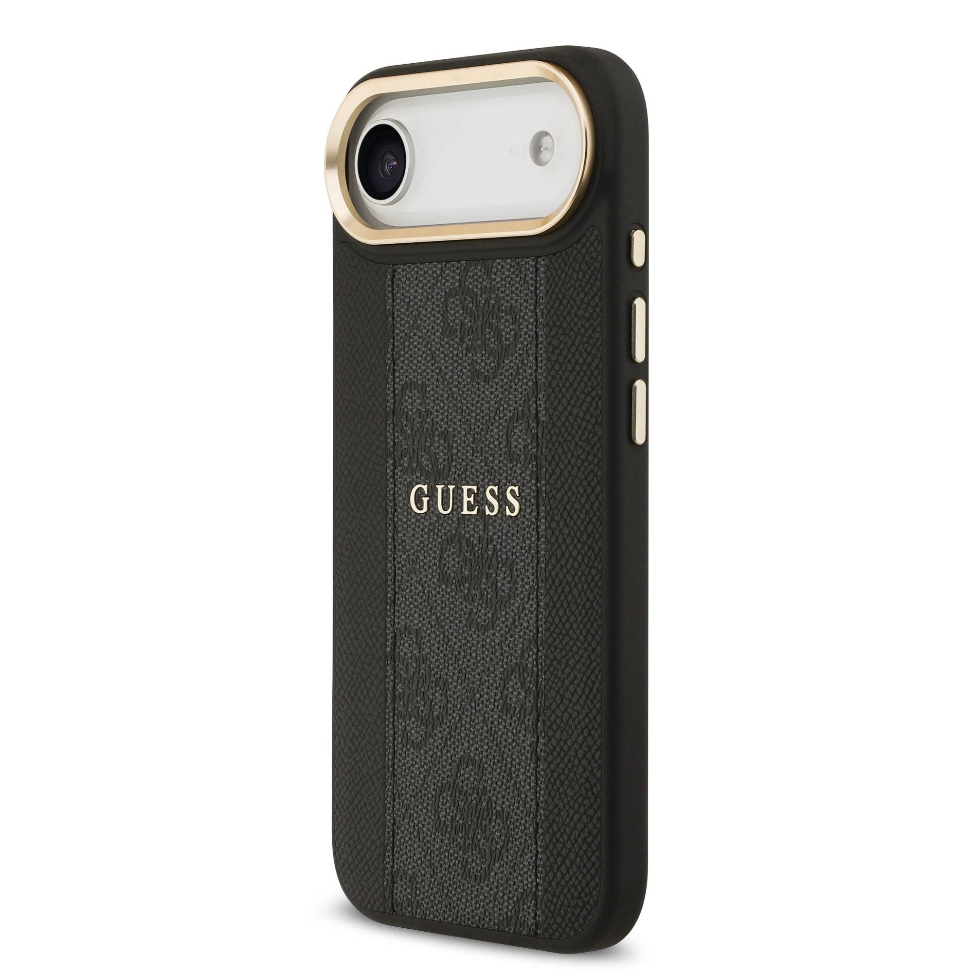 GUESS GUHMP17MPG4SEMCK HardCase MagSafe PU W/ 4G PU Stripe Black iPhone 17 Air