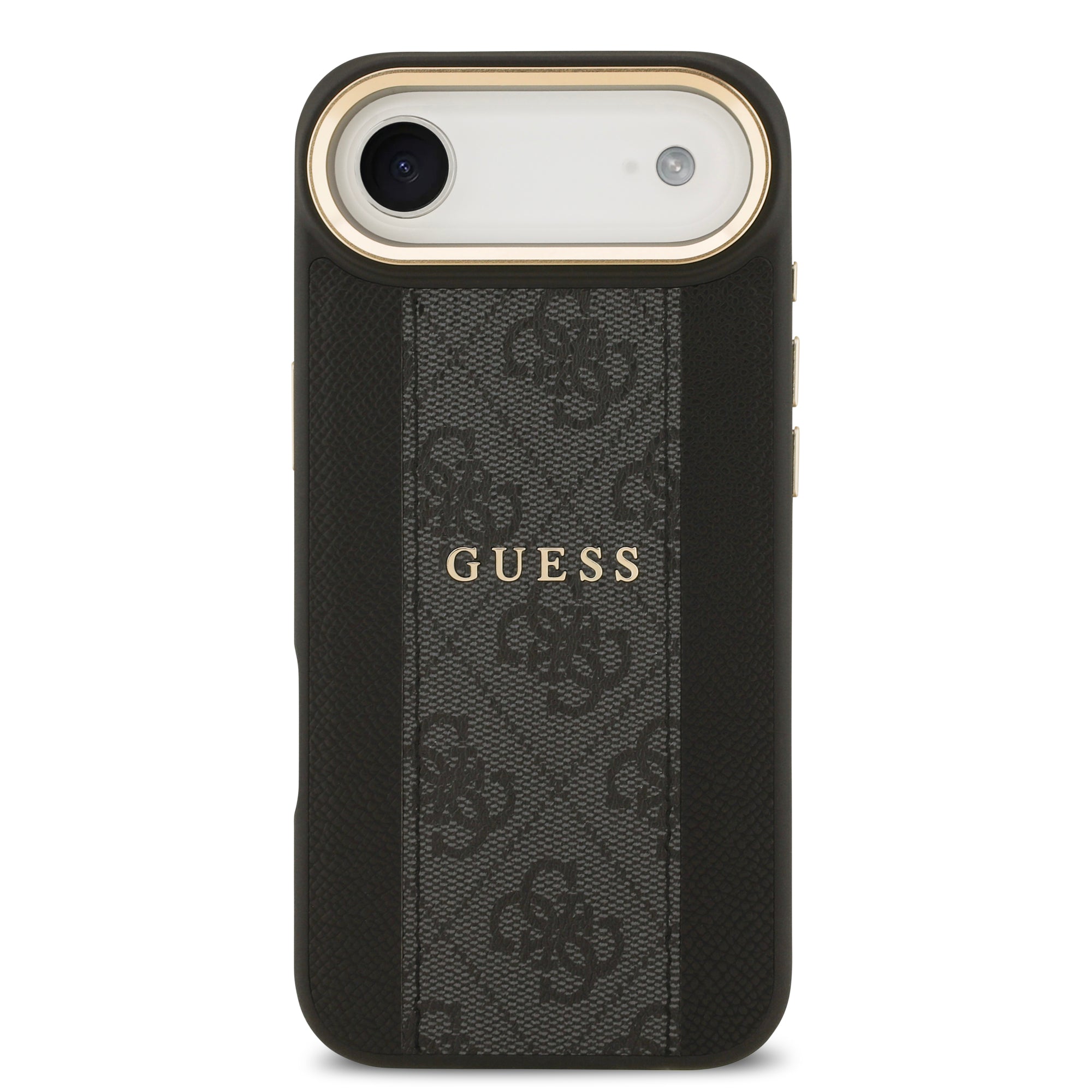 GUESS GUHMP17MPG4SEMCK HardCase MagSafe PU W/ 4G PU Stripe Black iPhone 17 Air