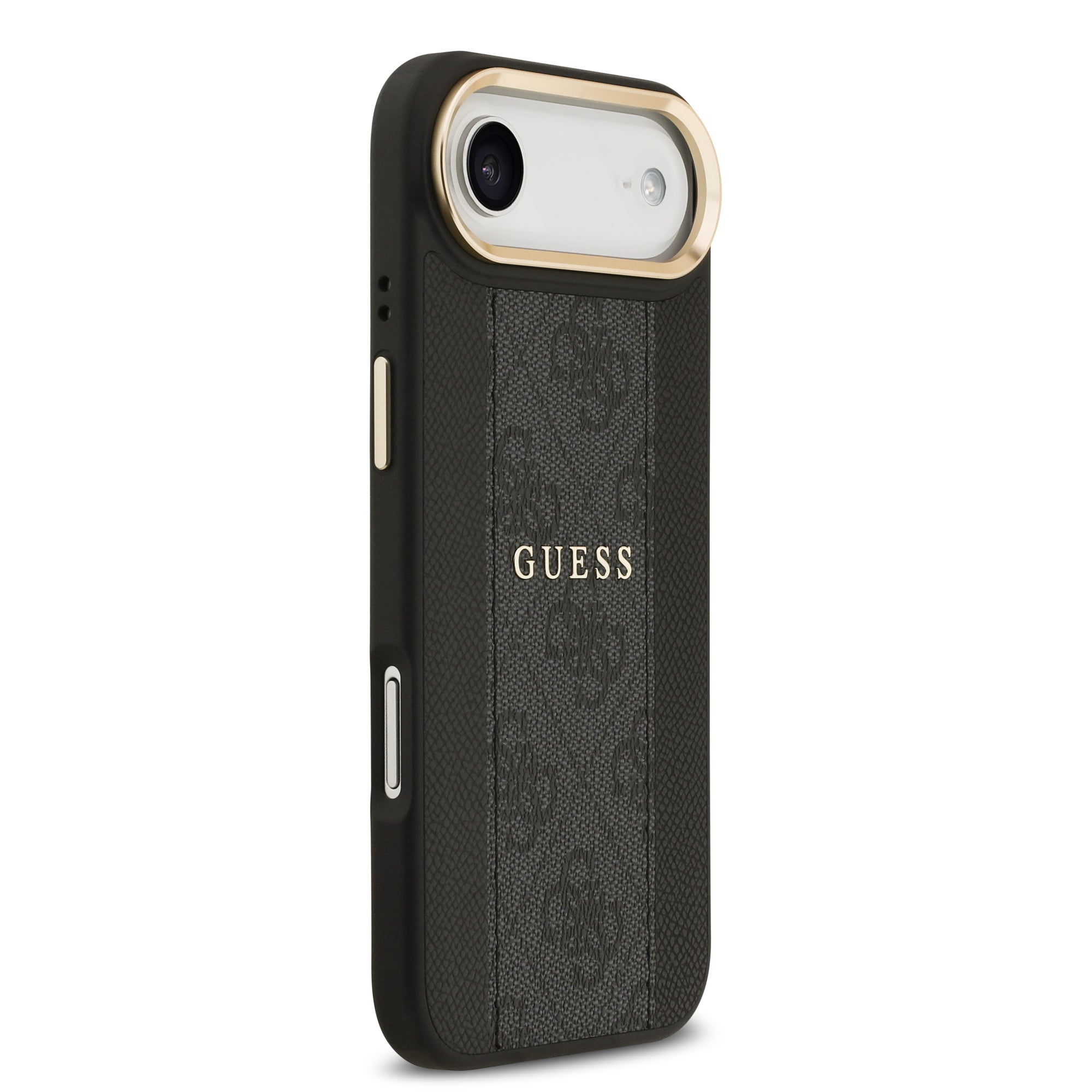 GUESS GUHMP17MPG4SEMCK HardCase MagSafe PU W/ 4G PU Stripe Black iPhone 17 Air