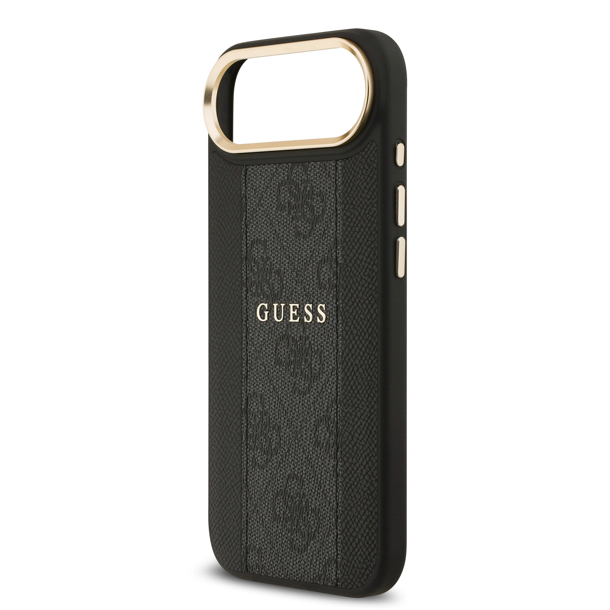GUESS GUHMP17MPG4SEMCK HardCase MagSafe PU W/ 4G PU Stripe Black iPhone 17 Air