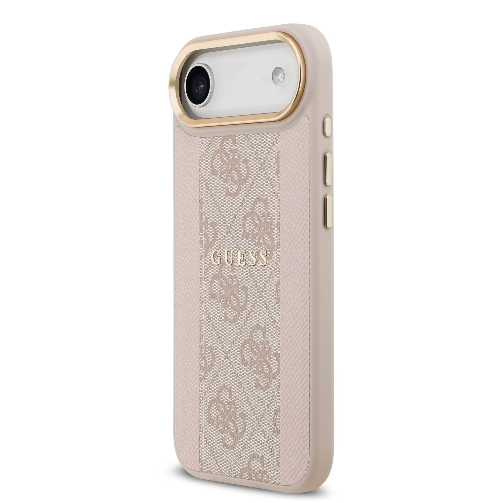 GUESS GUHMP17MPG4SEMCP HardCase MagSafe PU W/ 4G PU Stripe Pink iPhone 17 Air