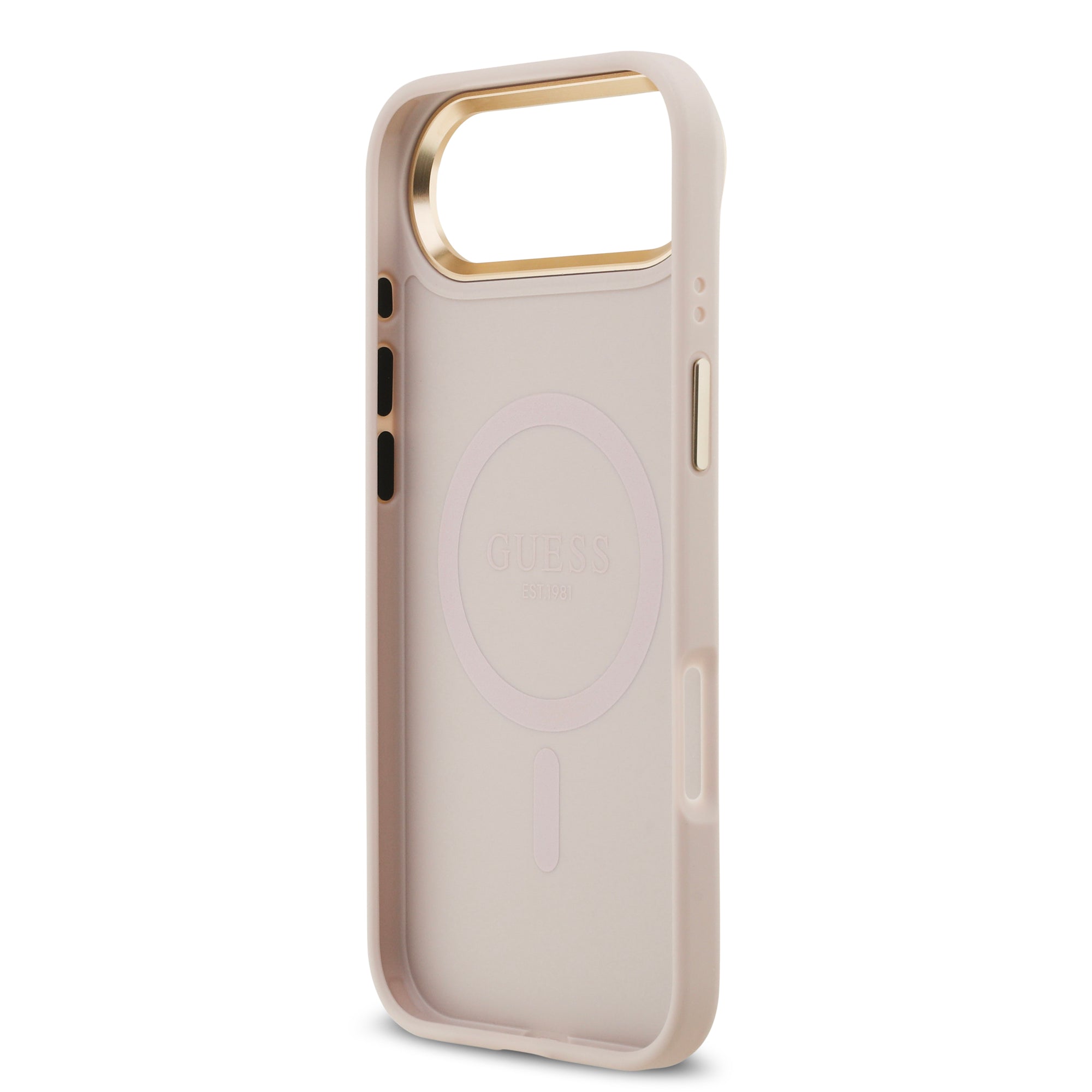 GUESS GUHMP17MPG4SEMCP HardCase MagSafe PU W/ 4G PU Stripe Pink iPhone 17 Air