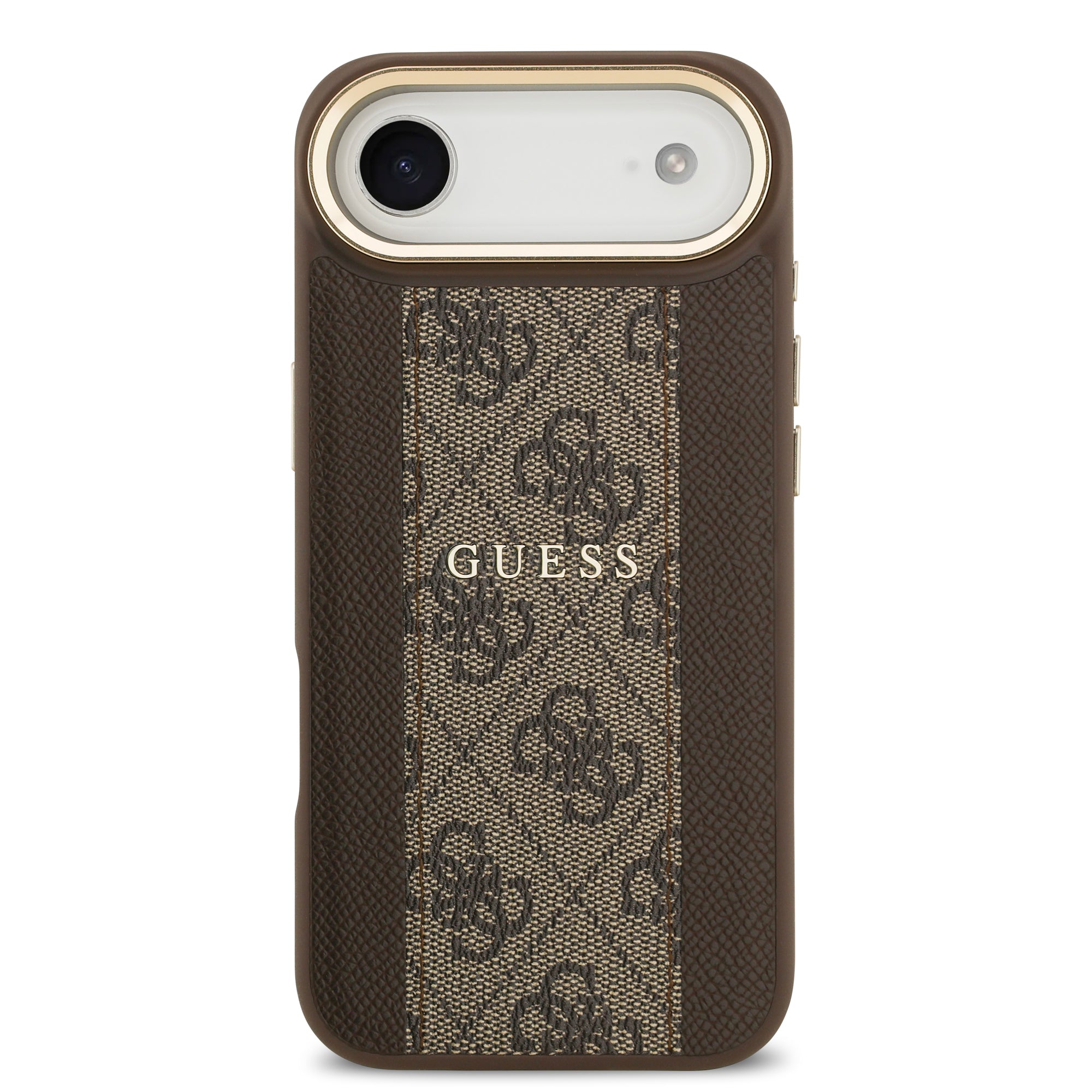 GUESS GUHMP17MPG4SEMCW HardCase MagSafe PU W/ 4G PU Stripe Brown iPhone 17 Air