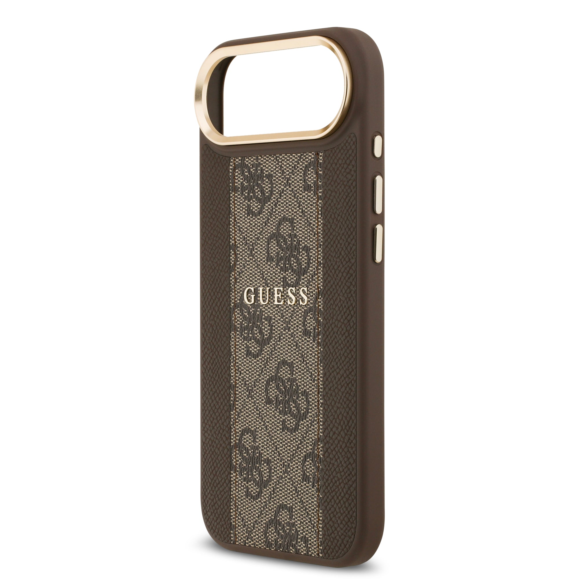 GUESS GUHMP17MPG4SEMCW HardCase MagSafe PU W/ 4G PU Stripe Brown iPhone 17 Air