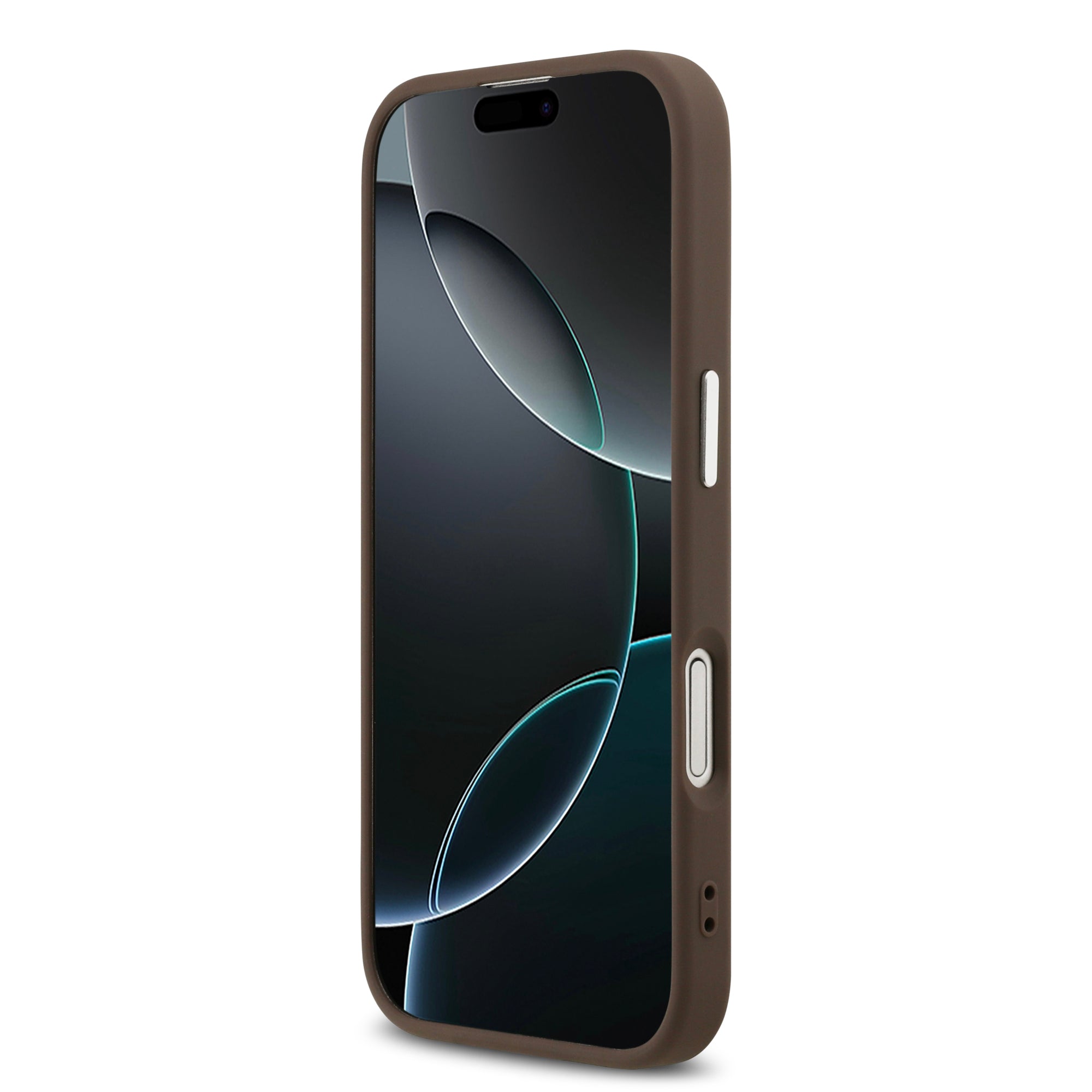 GUESS GUHMP17SP4TSRCMW Hardcase MagSafe 4G PU W/ Triangle Logo SL Brown iPhone 17