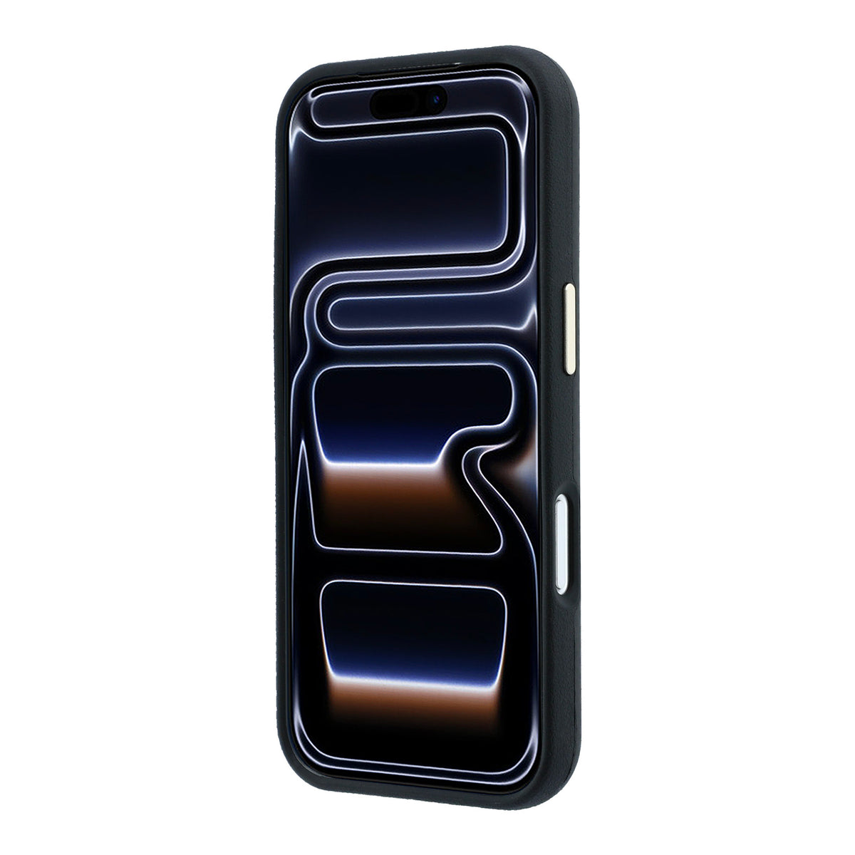 Guess GUHMP18L6PWKSGTK Kevlar Triangle Logo MagSafe for iPhone 18 Pro / 17 Pro black