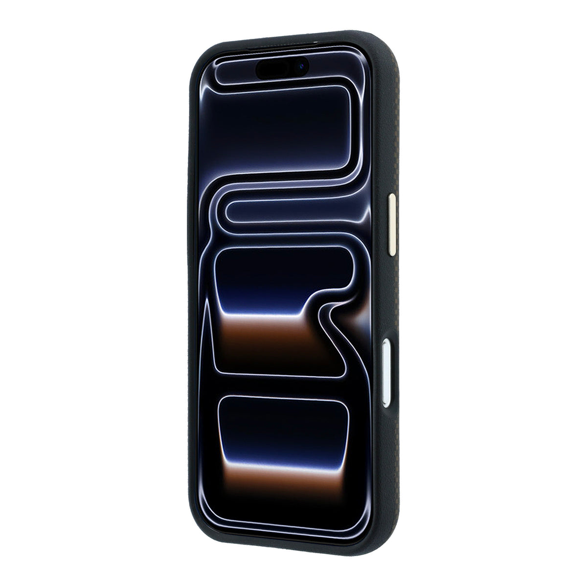 Guess GUHMP18X6PWKSGTW Kevlar Triangle Logo MagSafe for iPhone 18 Pro Max / 17 Pro Max Brown