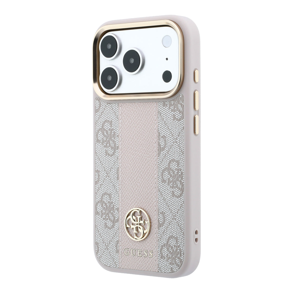Guess GUHMP18X6P4G4RCP 4G with Stripe Round and Classic Logos MagSafe for iPhone 18 Pro Max / iPhone 17 Pro Max Pink