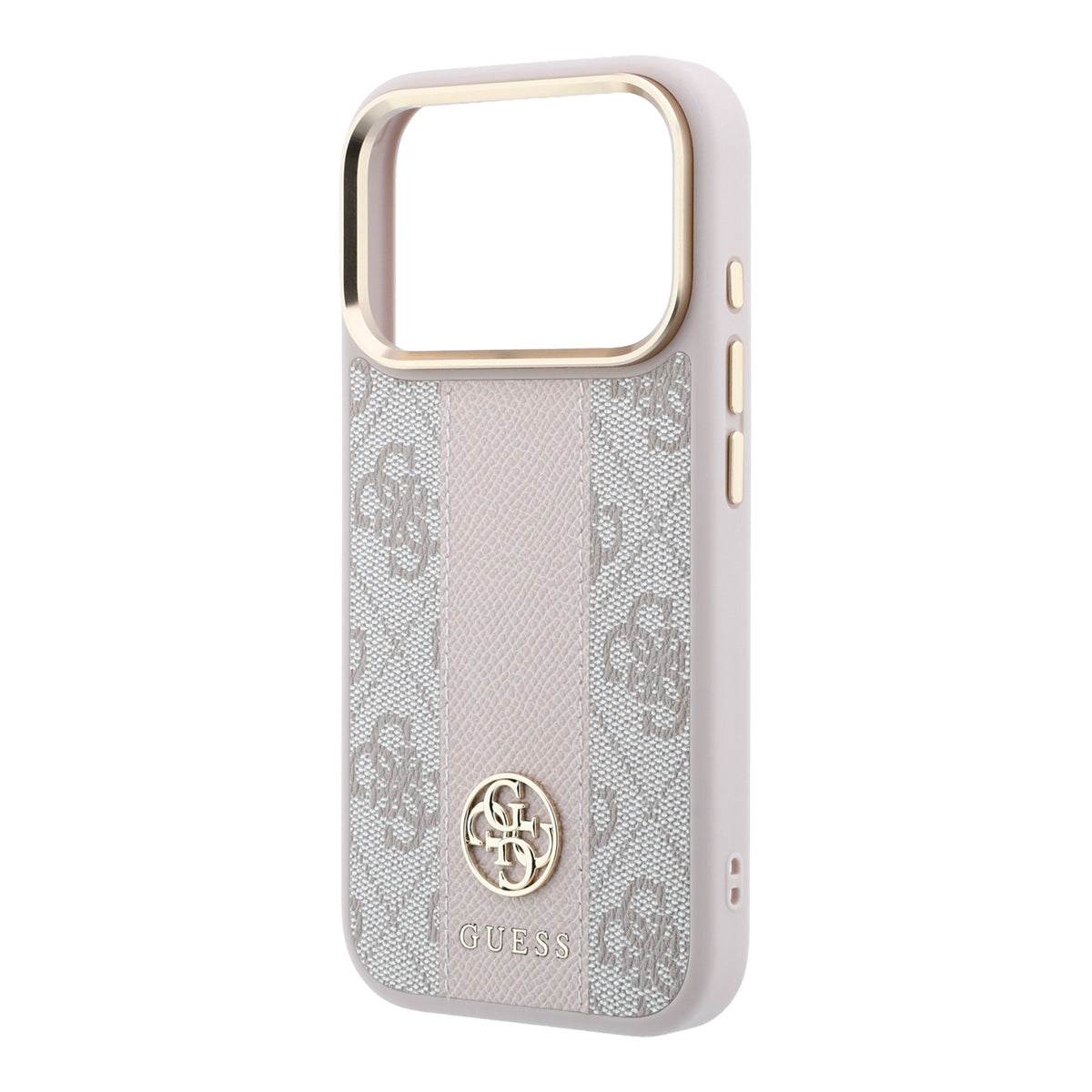 Guess GUHMP18X6P4G4RCP 4G with Stripe Round and Classic Logos MagSafe for iPhone 18 Pro Max / iPhone 17 Pro Max Pink