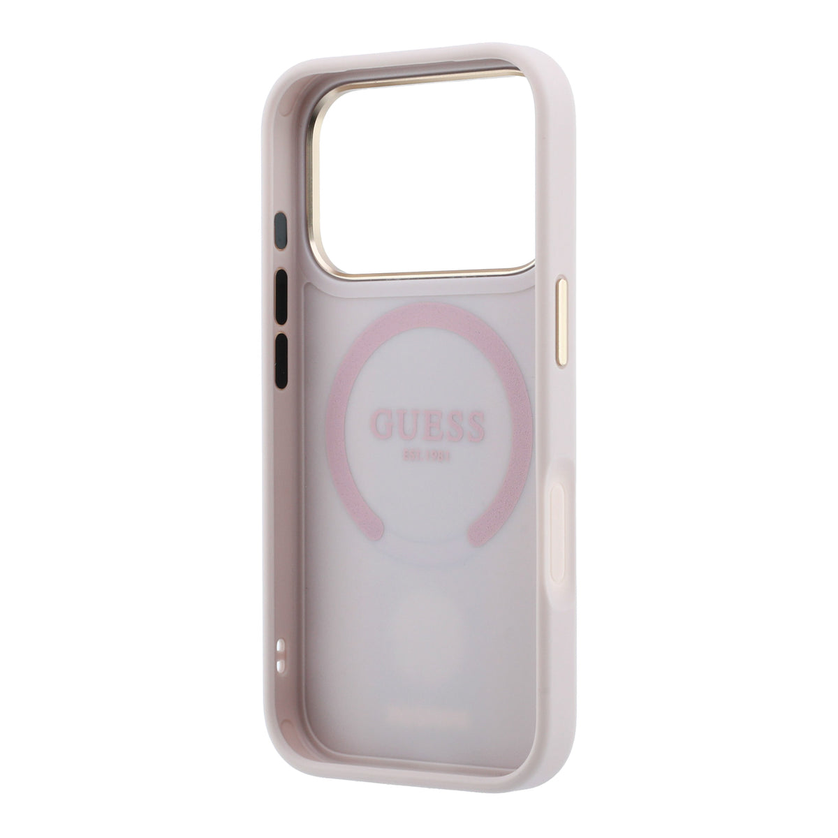 Guess GUHMP18X6P4G4RCP 4G with Stripe Round and Classic Logos MagSafe for iPhone 18 Pro Max / iPhone 17 Pro Max Pink