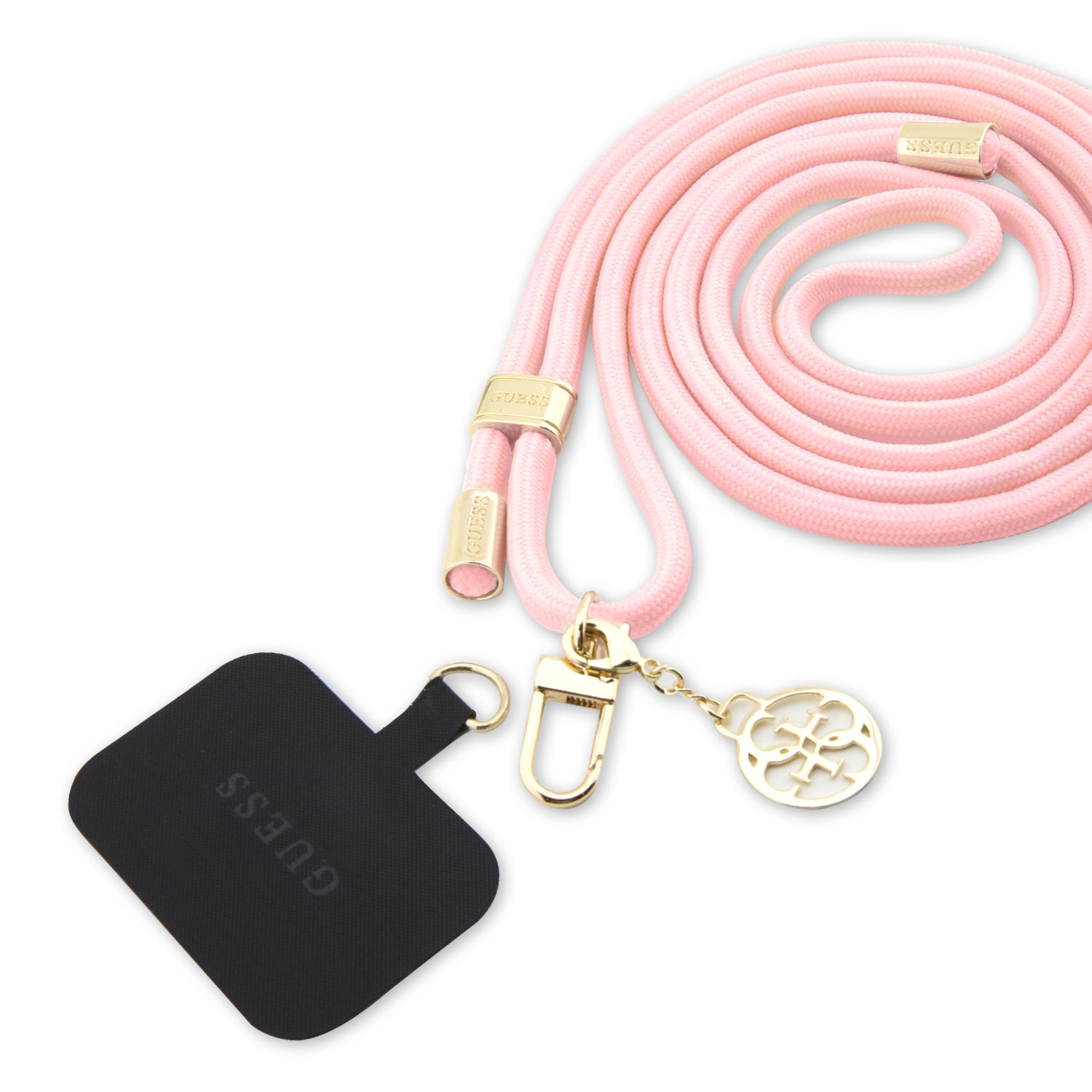 GUESS UNIVERSAL Crossbody CORD PINK