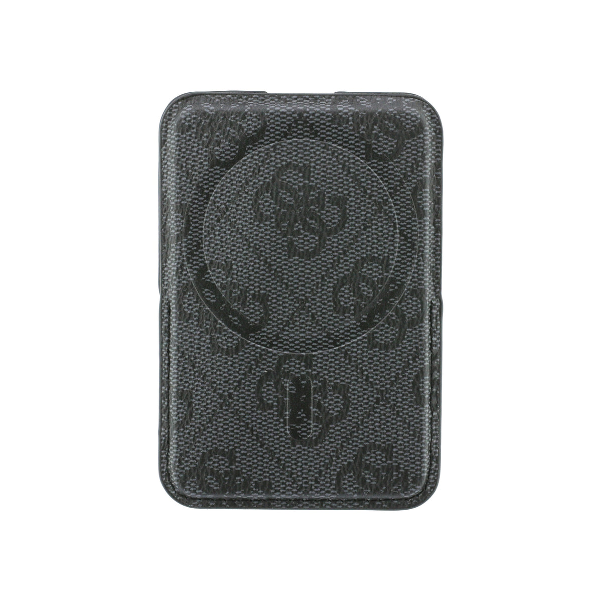 GUESS Card Holder 4 Cards 4G PU MagSafe and Stand Classic Logo Black