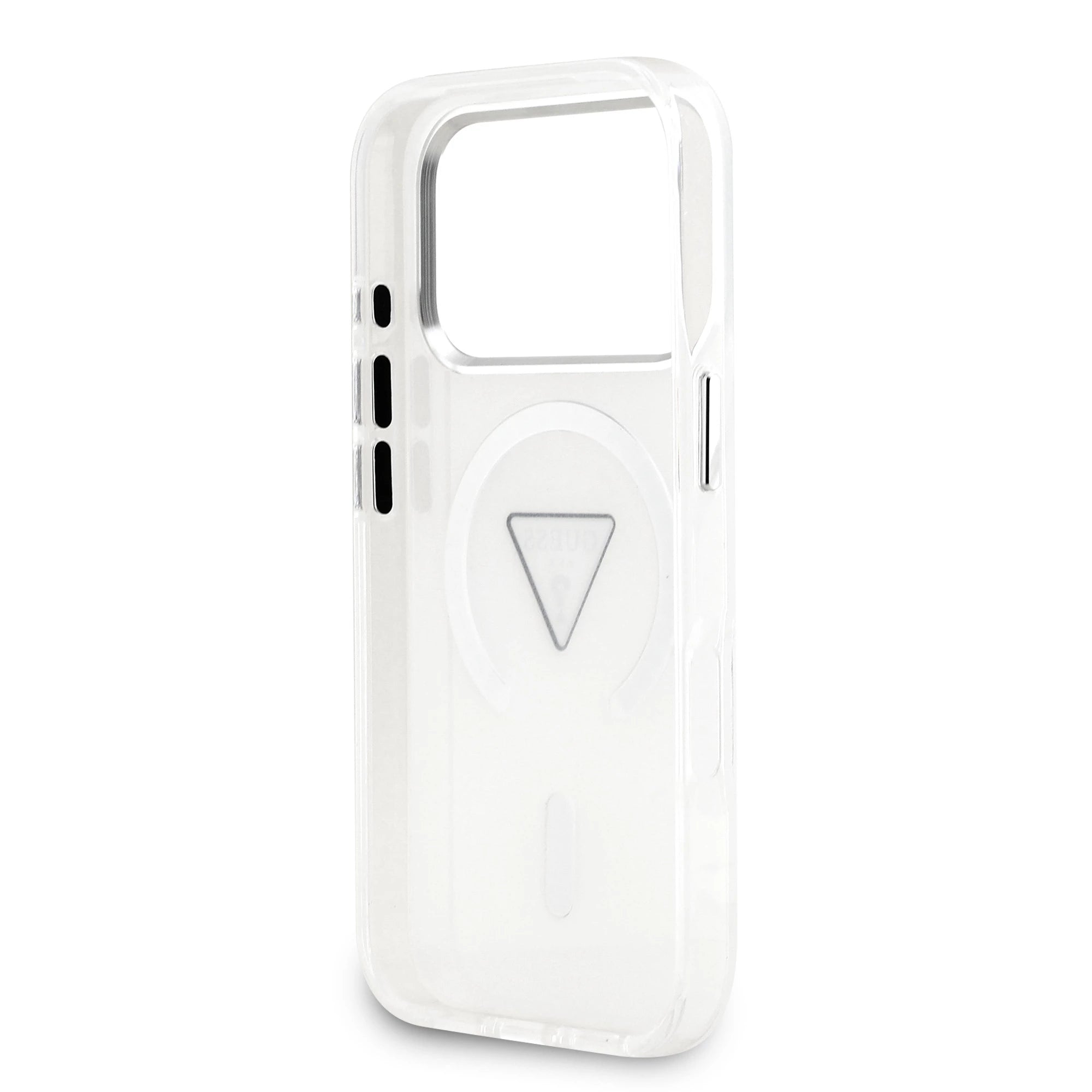 GUESS GUHMP17XHGTMLCGT Hardcase MagSafe Transparent IML Gradient Triangle Logo MagSafe for iPhone 17 Pro Max