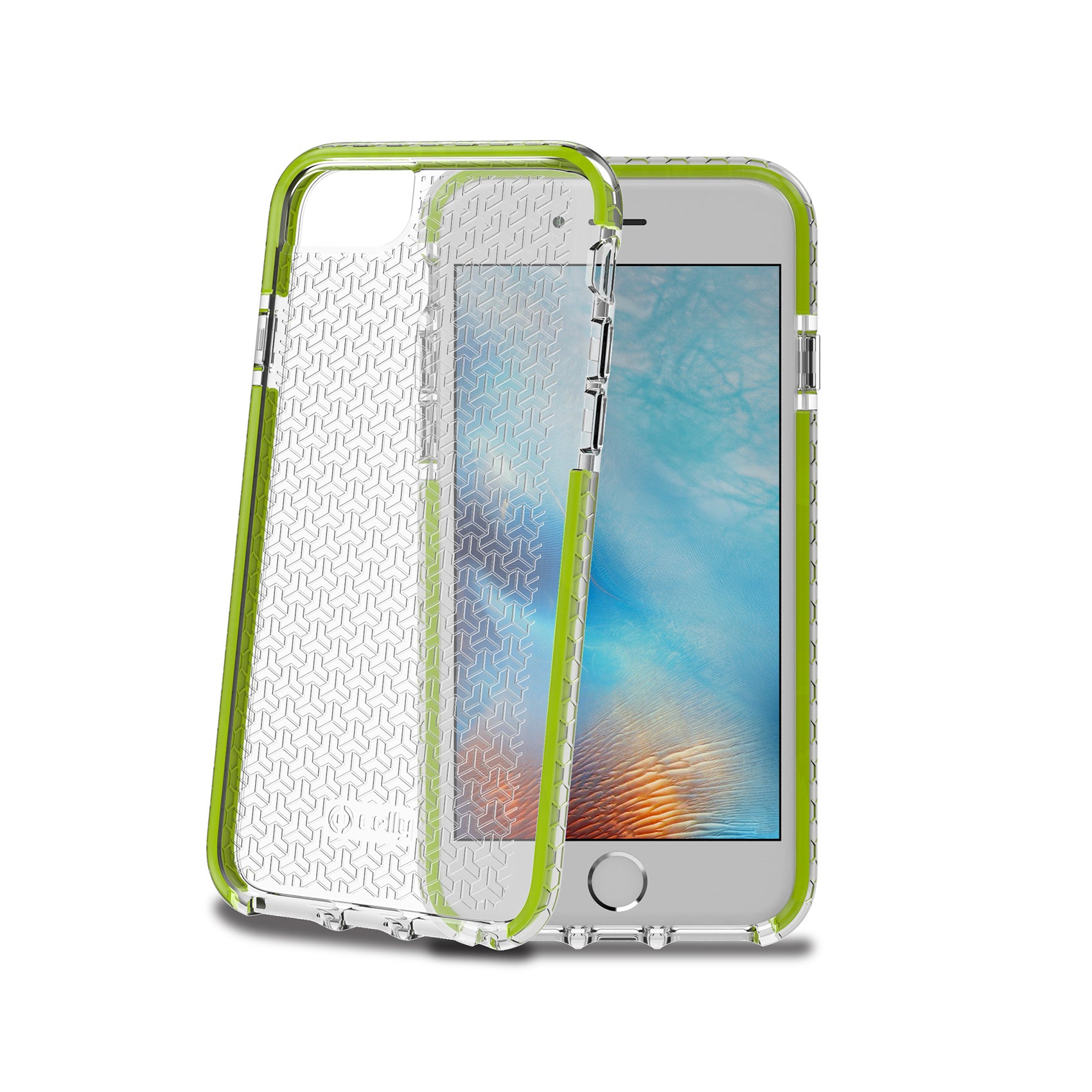 celly HEXAGON IPHONE SE 2020/8/7 GREEN