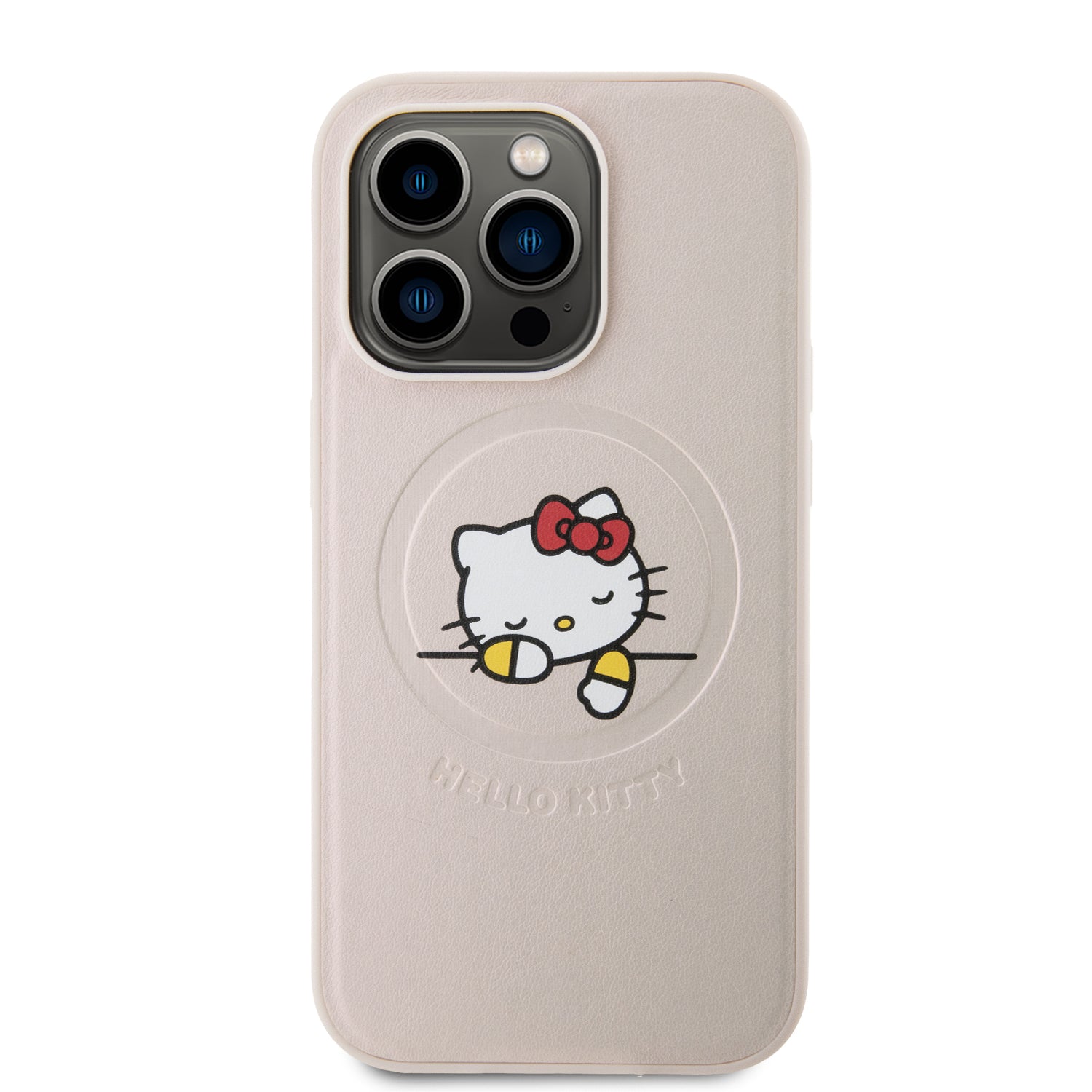 H. KITTY HC MAGSAFE PU KITTY ASLEEP PINK iPhone 15 PRO