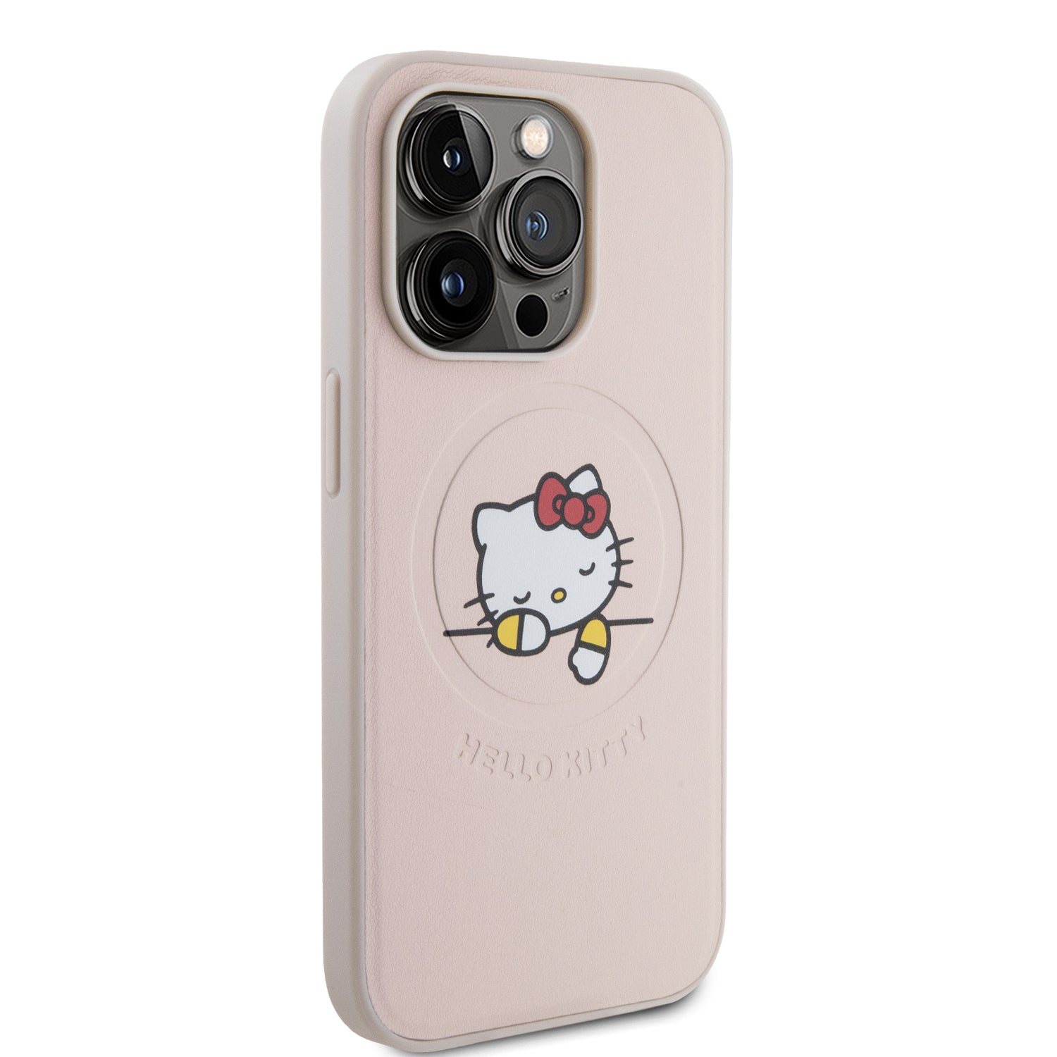 H. KITTY HC MAGSAFE PU KITTY ASLEEP PINK iPhone 15 PRO