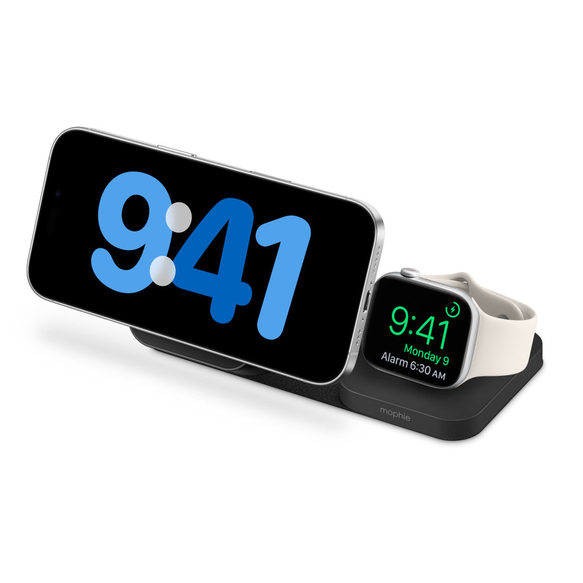 mophie 3-in-1 travel charger black