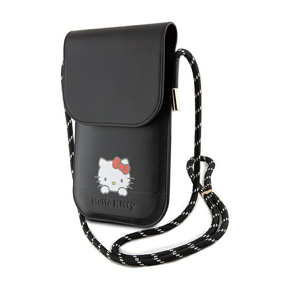 Hello Kitty Bag HKOWBSKCDKK black Leather Daydreaming Cord