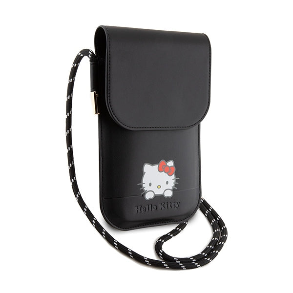 Hello Kitty Bag HKOWBSKCDKK black Leather Daydreaming Cord