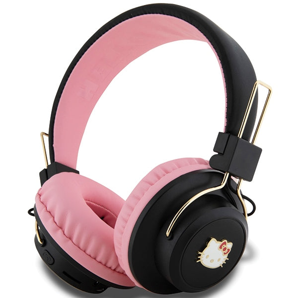 Hello Kitty on-ear headphones Bluetooth HKBH9KHLMP Pink4G Metal Logo