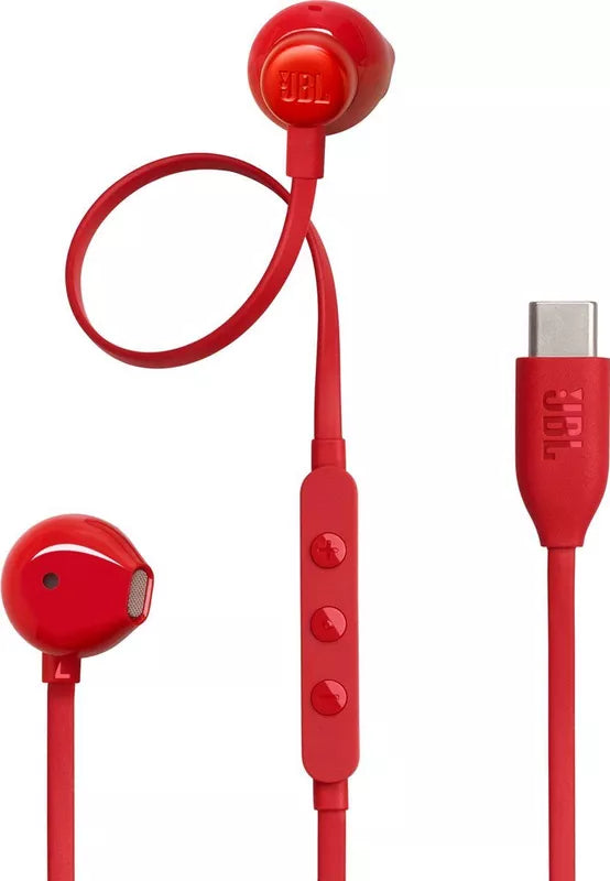 JBL TUNE 305C USB-C in-ear Earphones Red